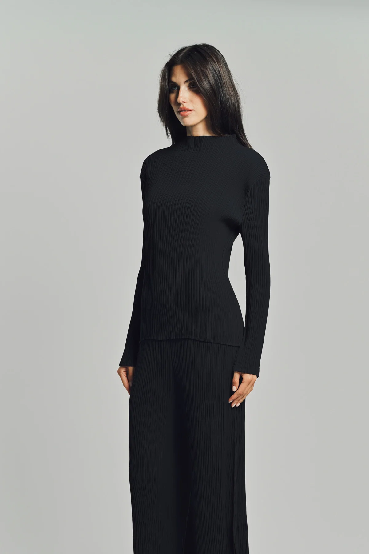 ISSEY MIYAKE | HATCHING PLEATED SHIRT - Image 3