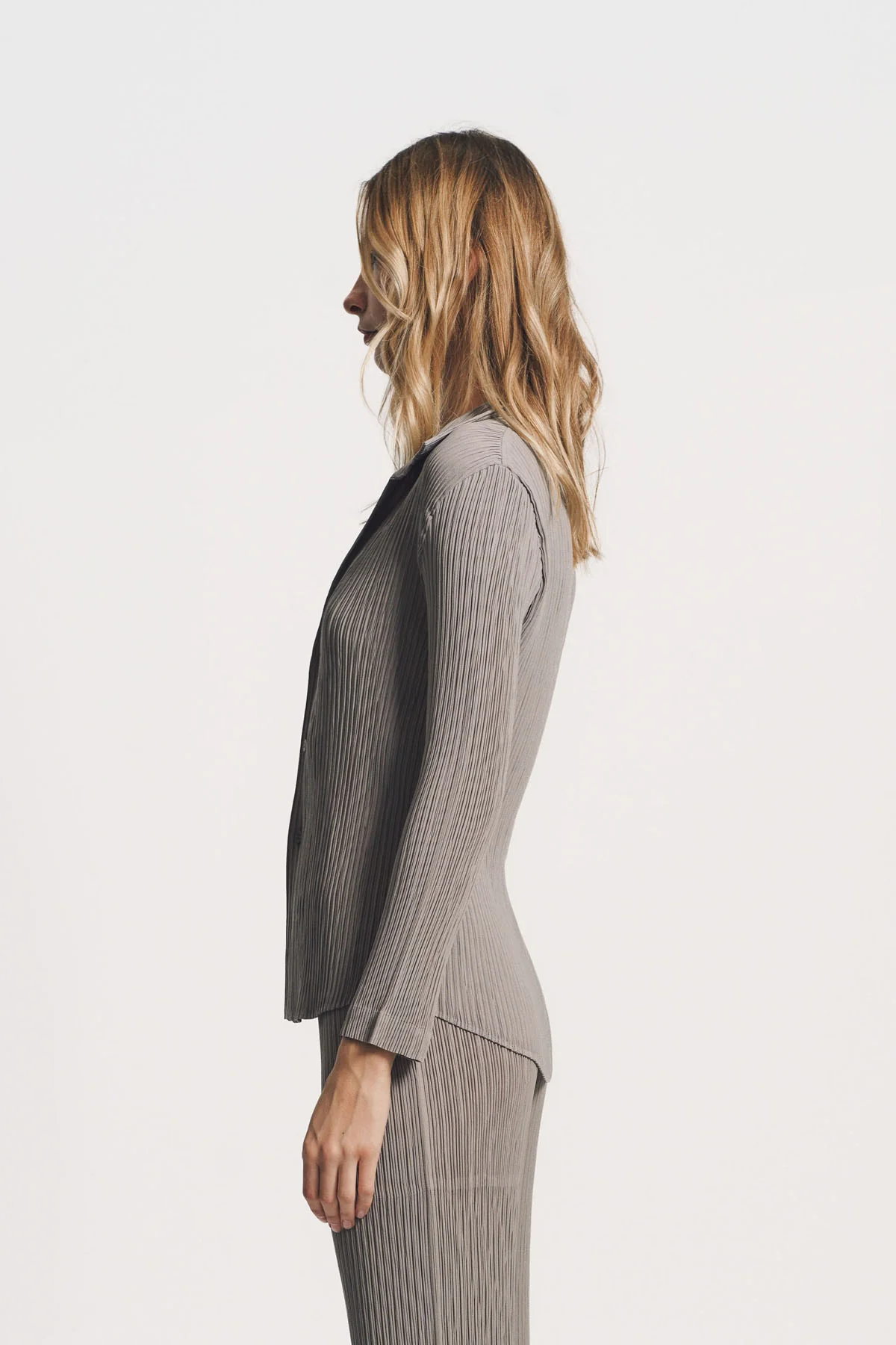 ISSEY MIYAKE | HATCHING PLEATS SHIRT - Image 3