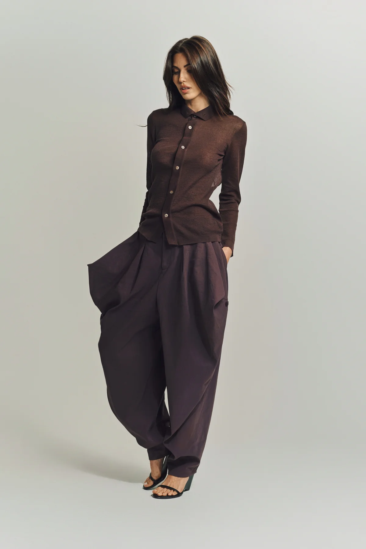 ISSEY MIYAKE | KNIT SHIRT