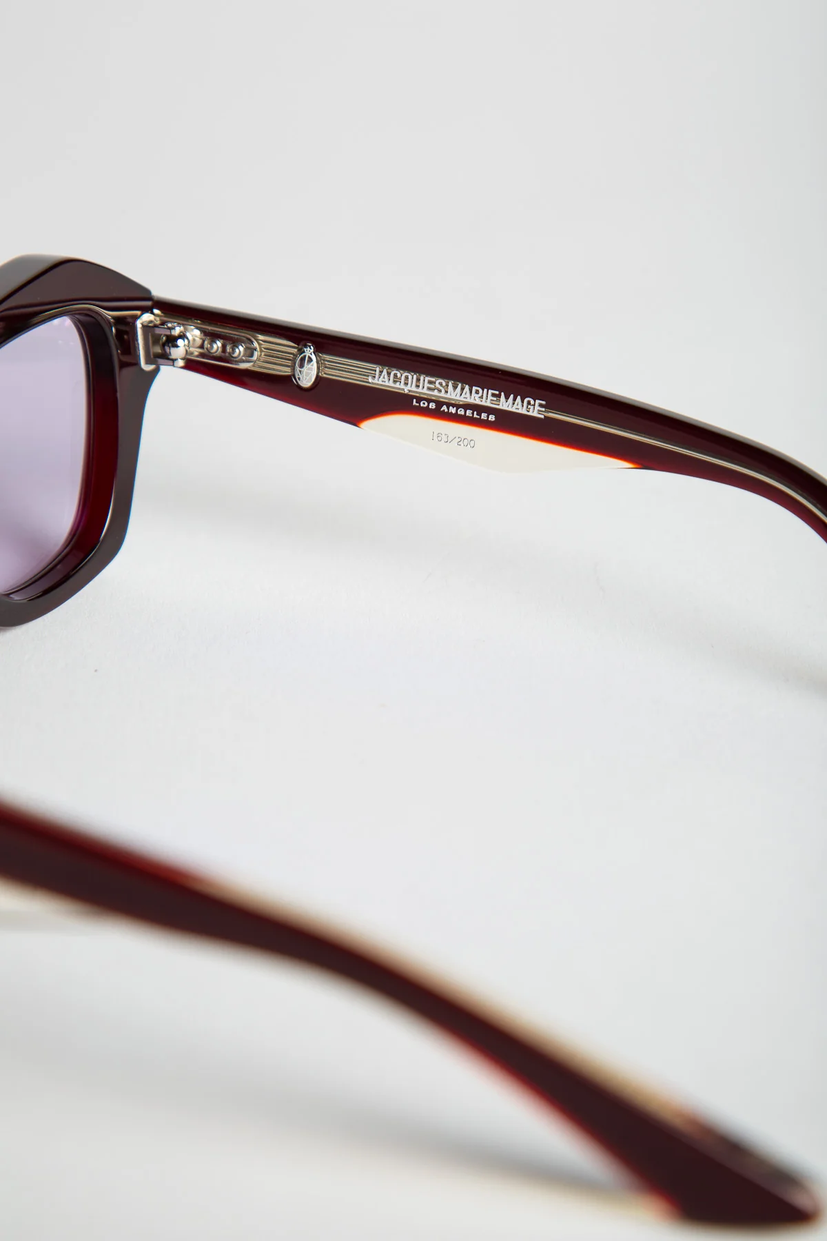 JACQUES MARIE MAGE | EICHLER SUNGLASSES IN CHERRY - Image 3