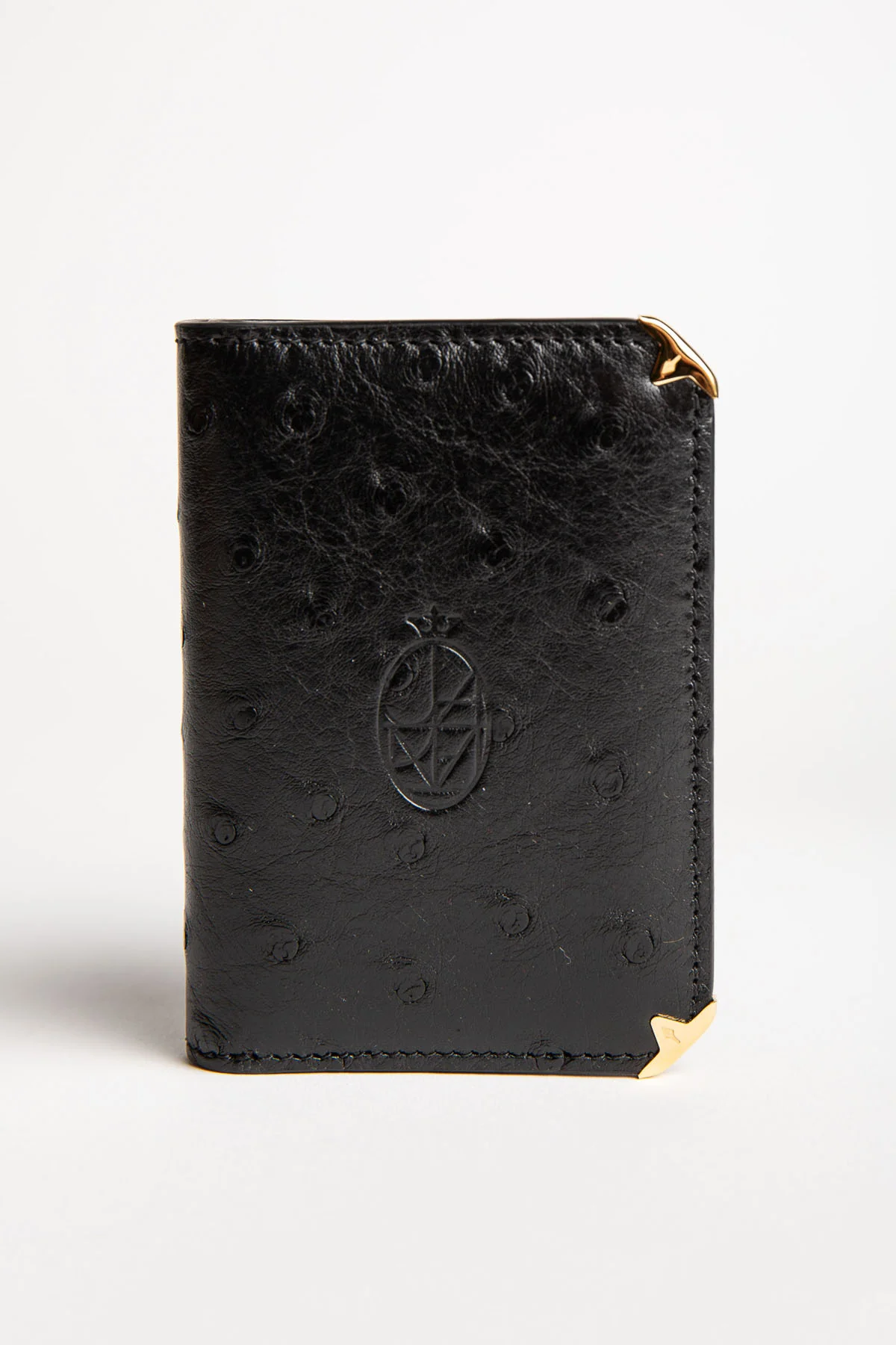 JACQUES MARIE MAGE | ELSTON OSTRICH TRIFOLD WALLET