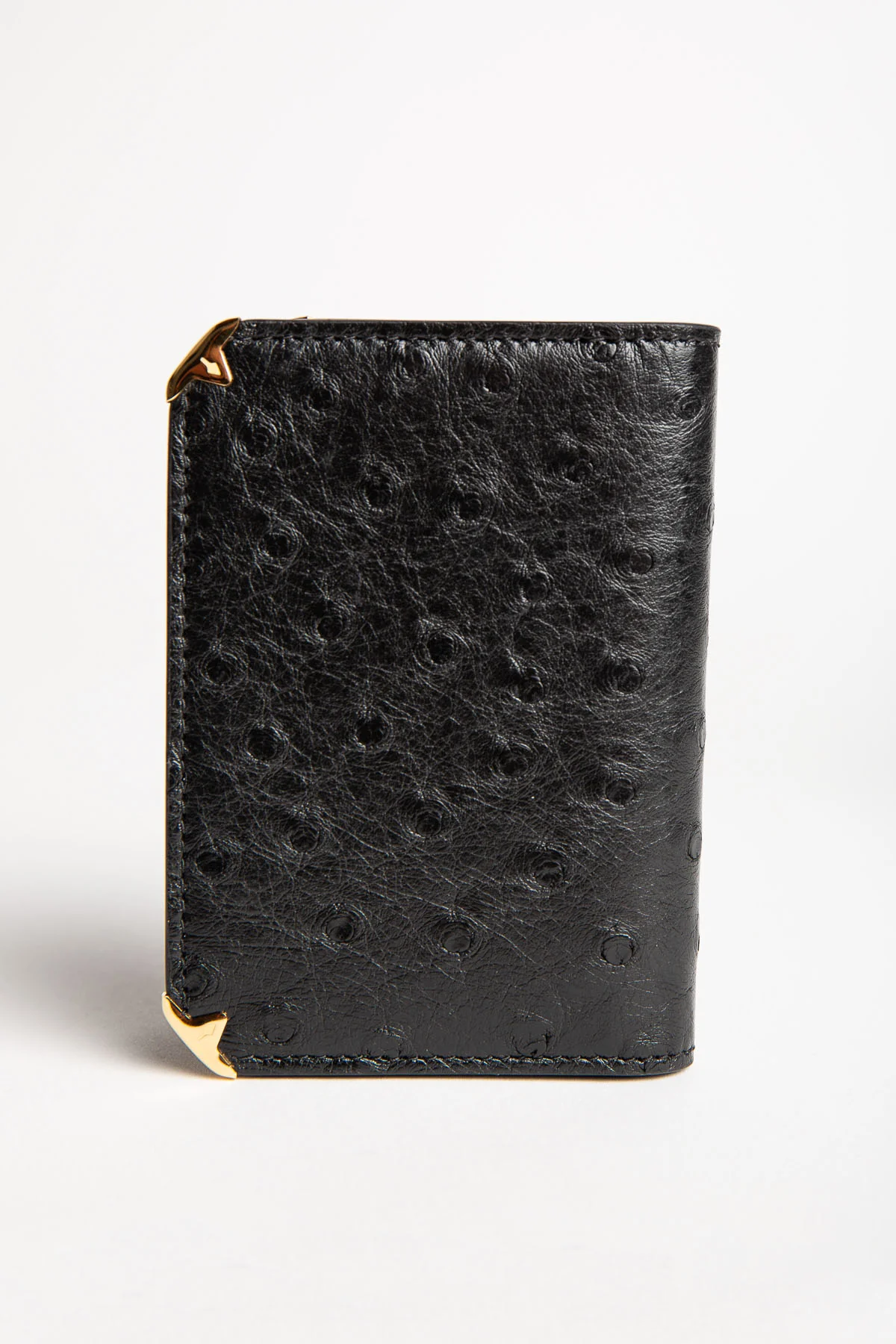JACQUES MARIE MAGE | ELSTON OSTRICH TRIFOLD WALLET - Image 2