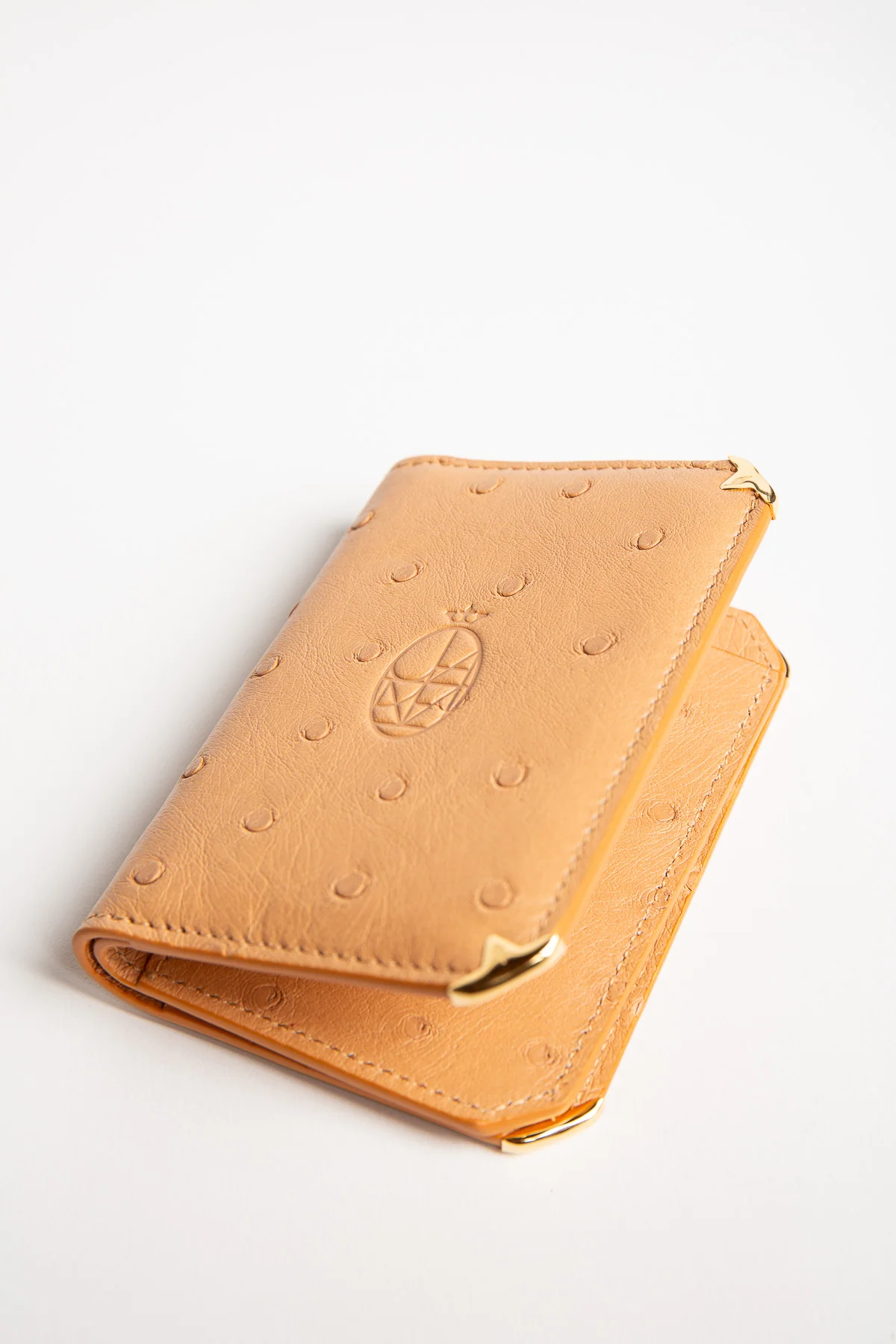 JACQUES MARIE MAGE | ELSTON OSTRICH TRIFOLD WALLET - Image 3