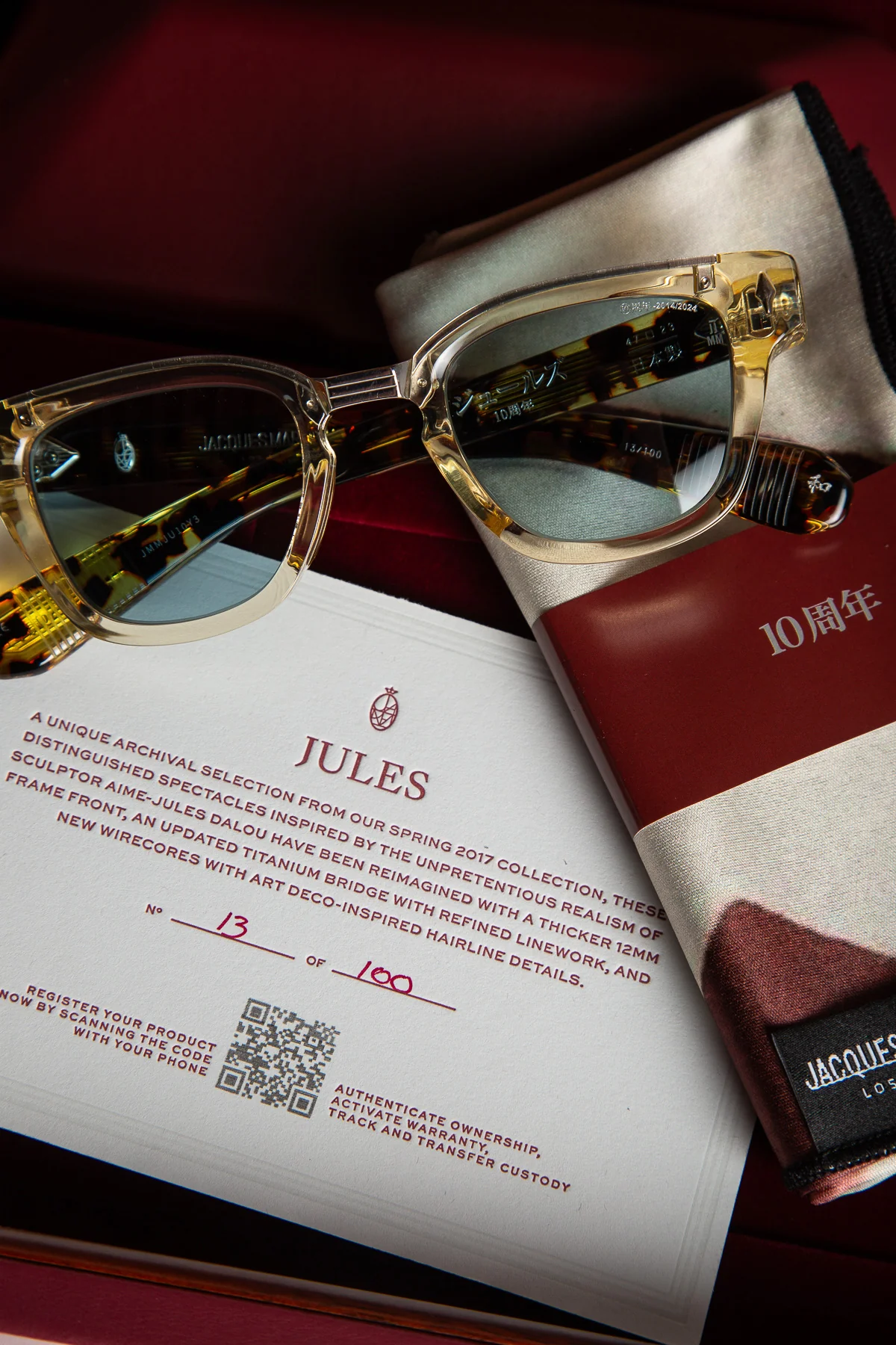 JACQUES MARIE MAGE | JULES SUNGLASSES IN DUN - Image 7