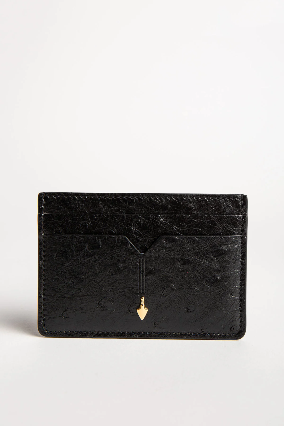 JACQUES MARIE MAGE | THEODORE OSTRICH CARD HOLDER