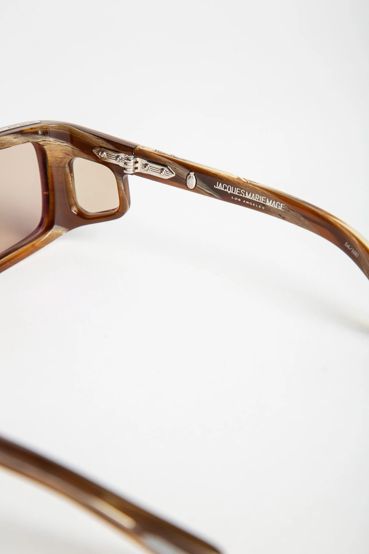 JACQUES MARIE MAGE | WINDSOR SUNGLASSES IN BARK HORN - Image 4