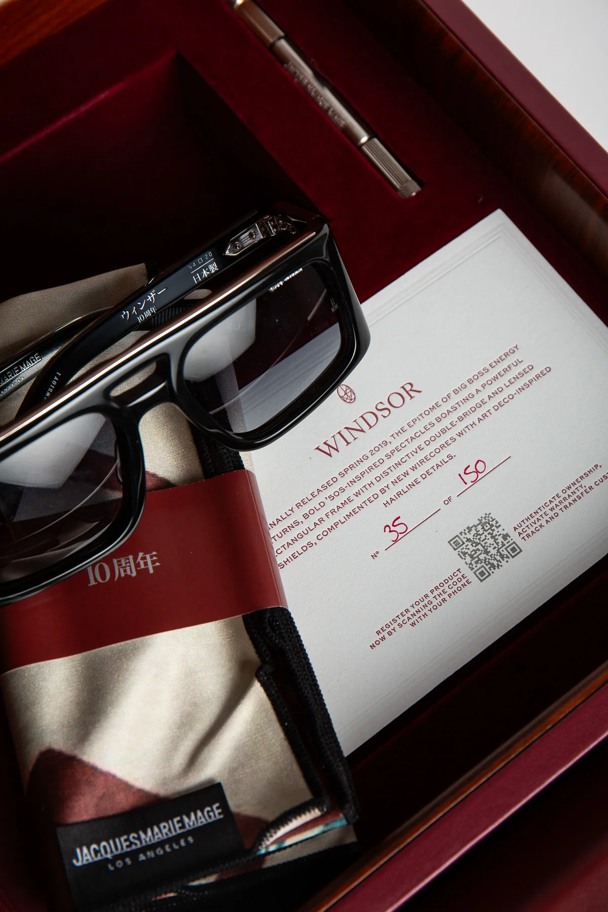 JACQUES MARIE MAGE | WINDSOR SUNGLASSES IN DECADE - Image 7