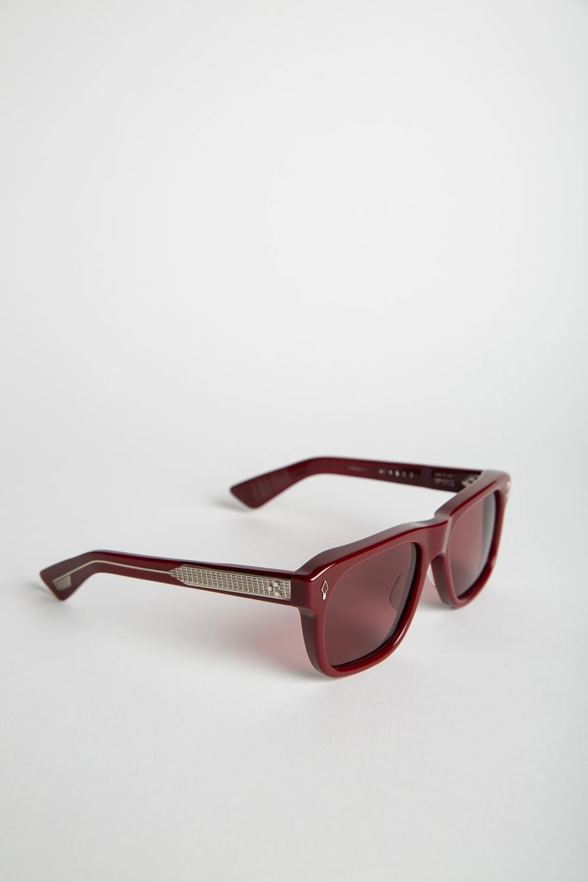 JACQUES MARIE MAGE | YVES EPOXY II SUNGLASSES IN CASSIS - Image 2
