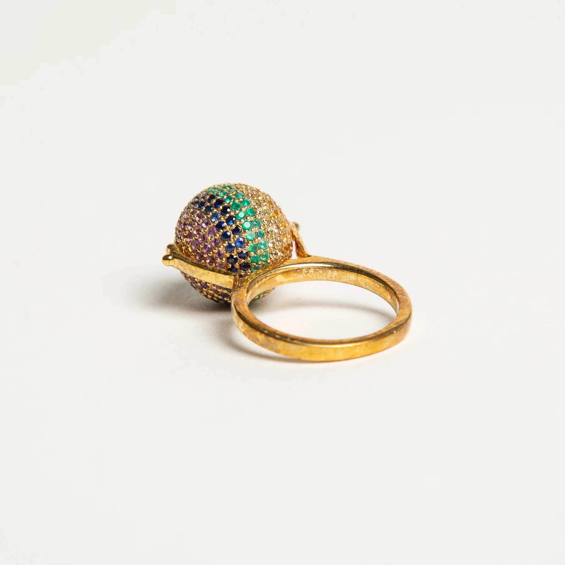 JADE JAGGER | RAINBOW DISCO BALL RING - Image 3