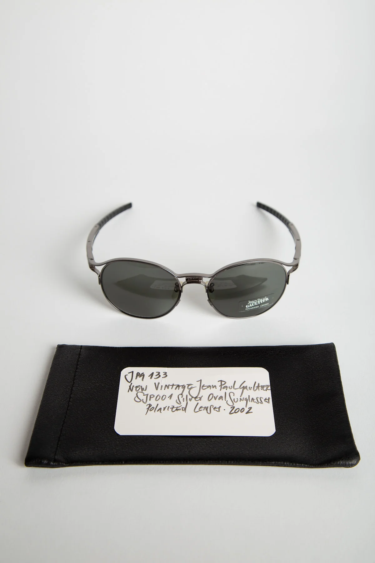 1990'S JEAN PAUL GAULTIER SJP 001 OVAL SUNGLASSES - Image 4