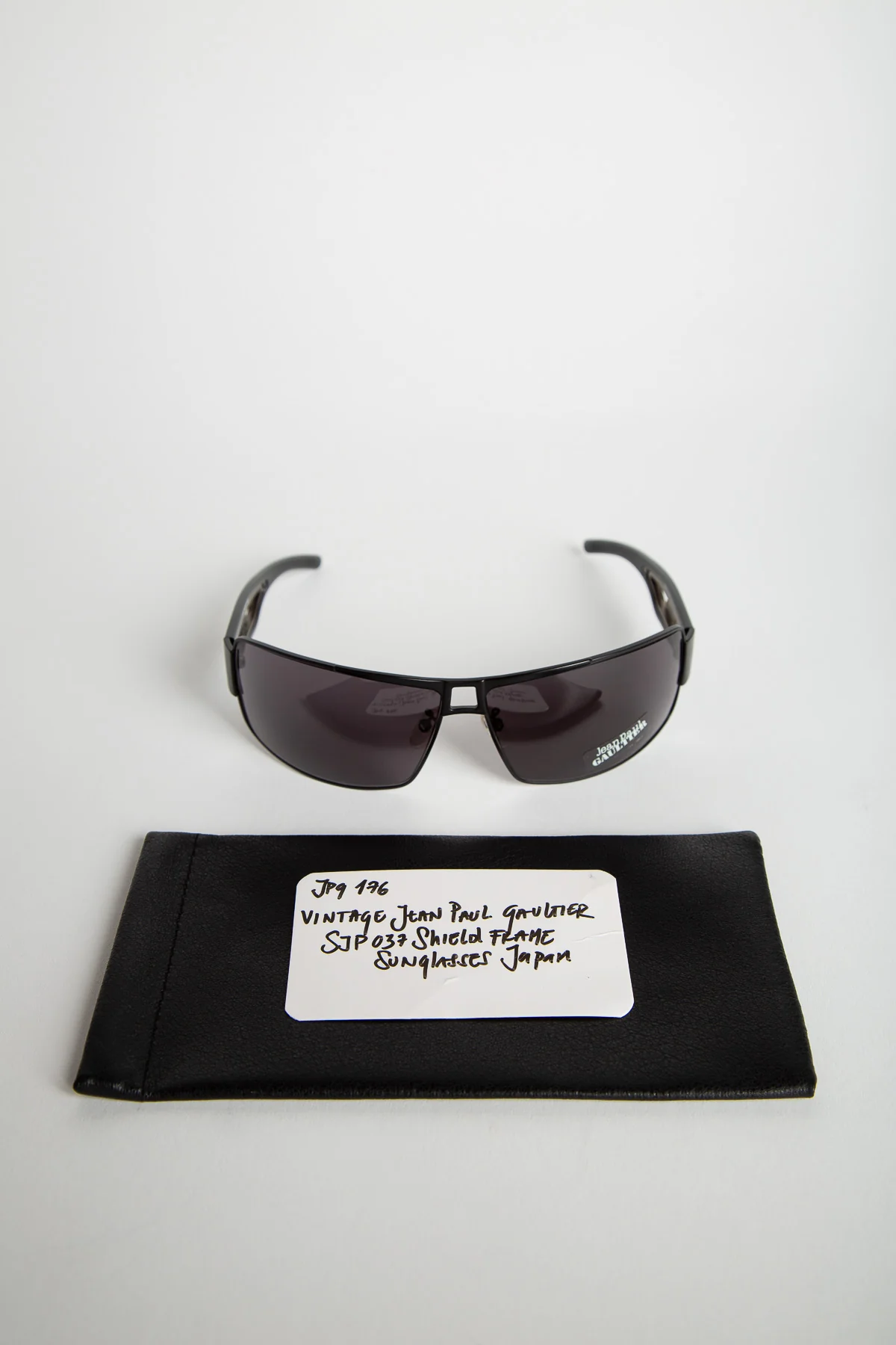 2000'S JEAN PAUL GAULTIER SJP 037 SHIELD SUNGLASSES - Image 5