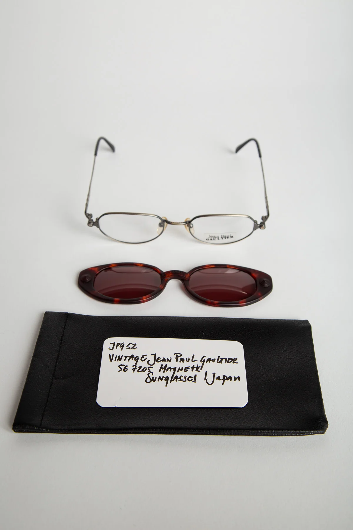 JEAN PAUL GAULTIER 56 7205 MAGNETIC SUNGLASSES - Image 5