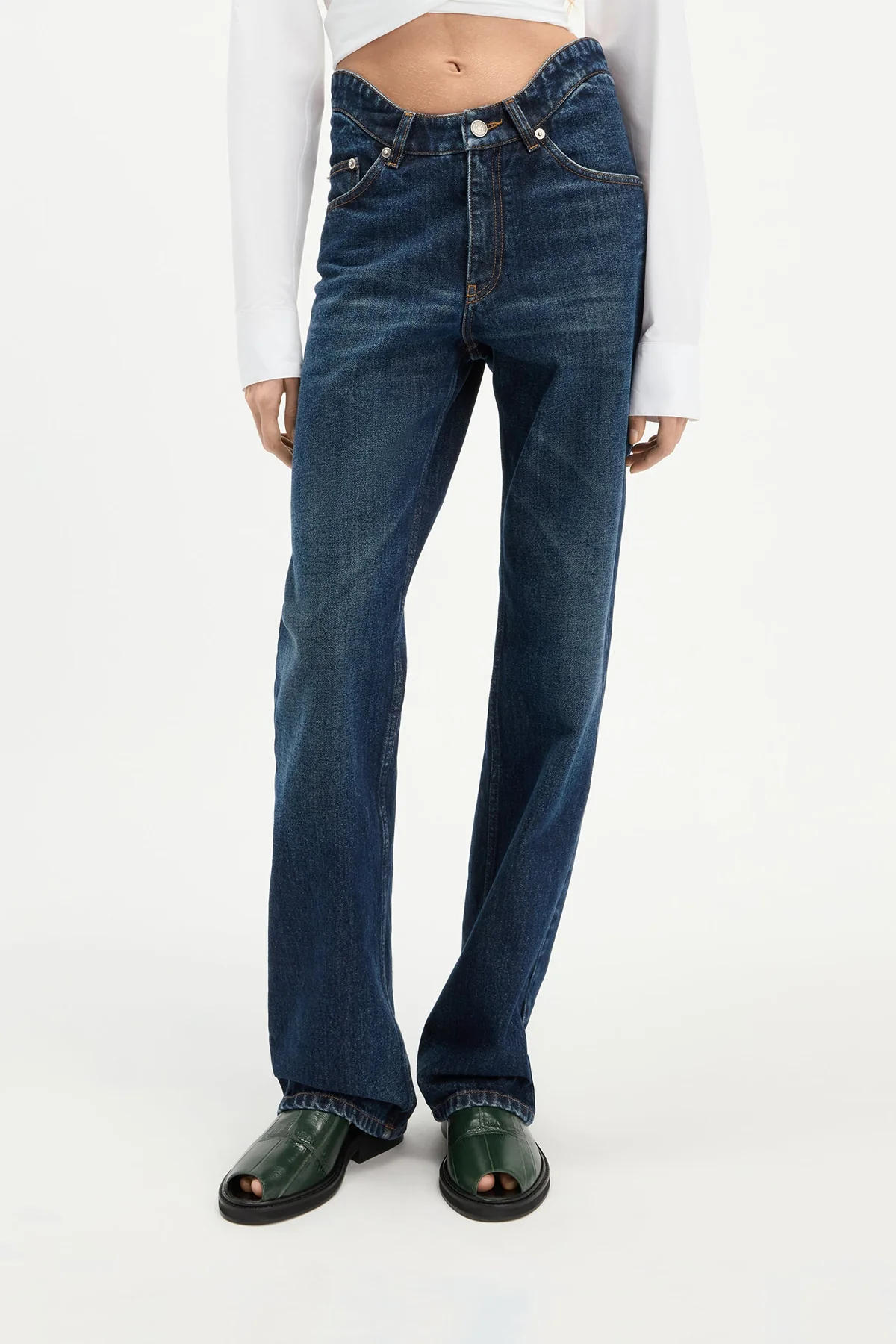 JEAN PAUL GAULTIER | CURVY WAIST JEAN - Image 4