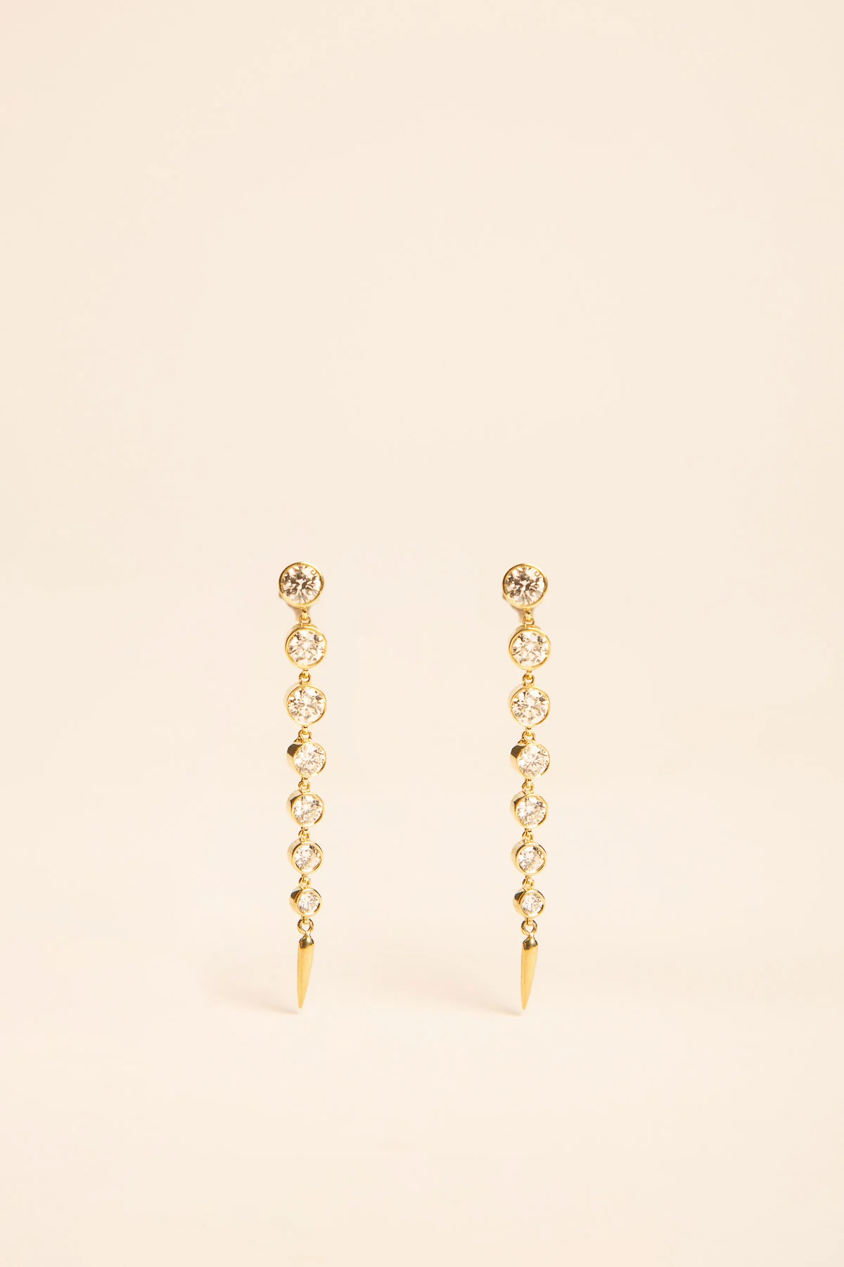 JENNA BLAKE | DIAMOND FRINGE EARRINGS