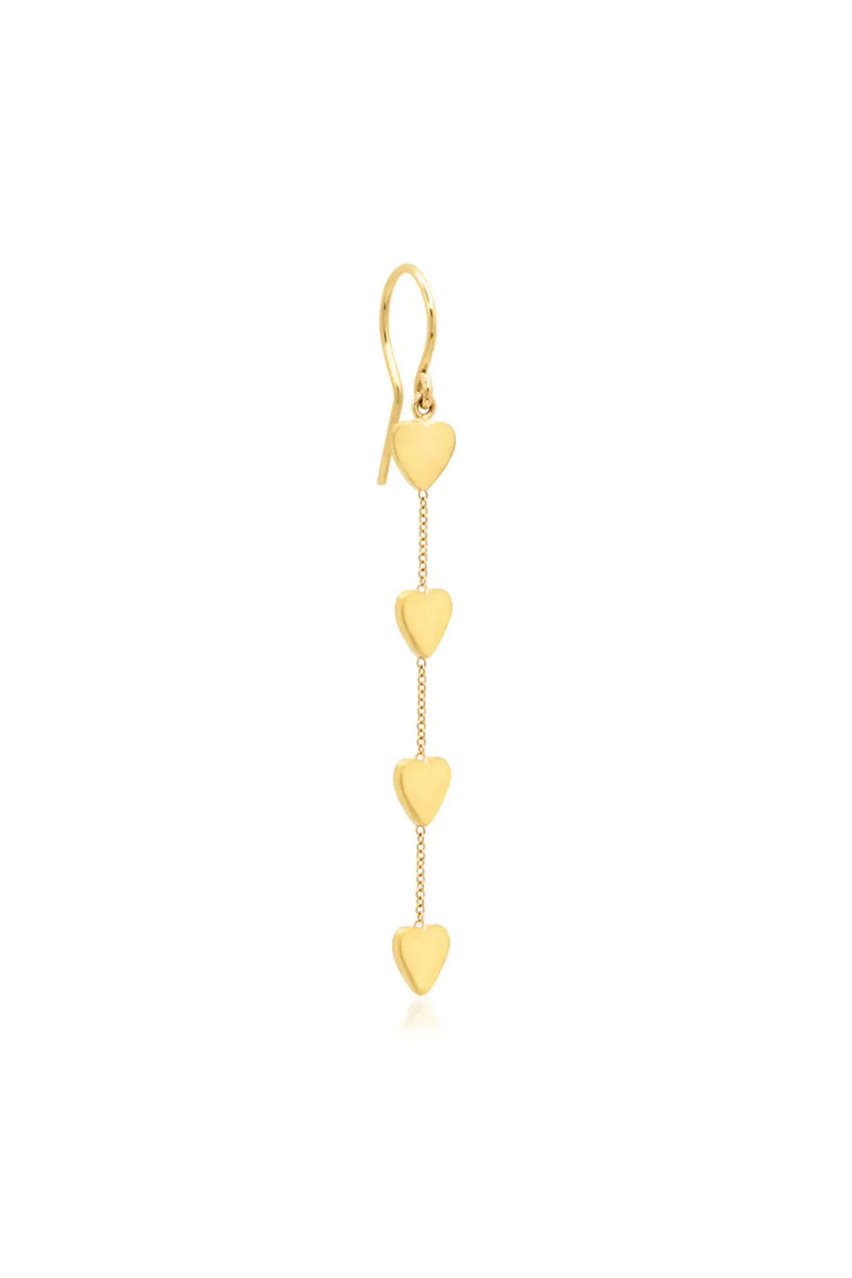 JENNIFER MEYER | 4 HEART BY-THE-INCH EARRINGS - Image 2