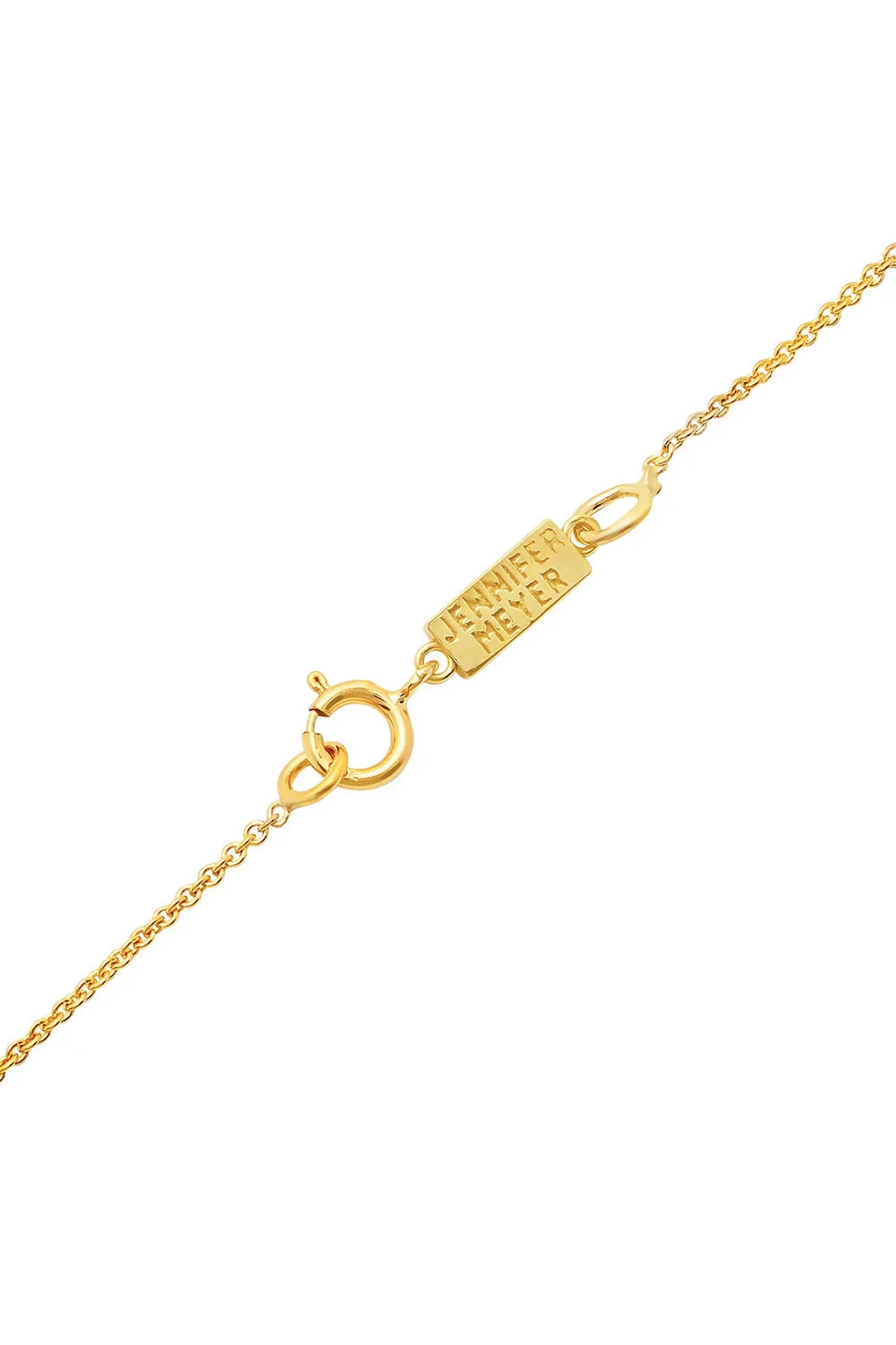 JENNIFER MEYER | DIAMOND WISHBONE NECKLACE - Image 2