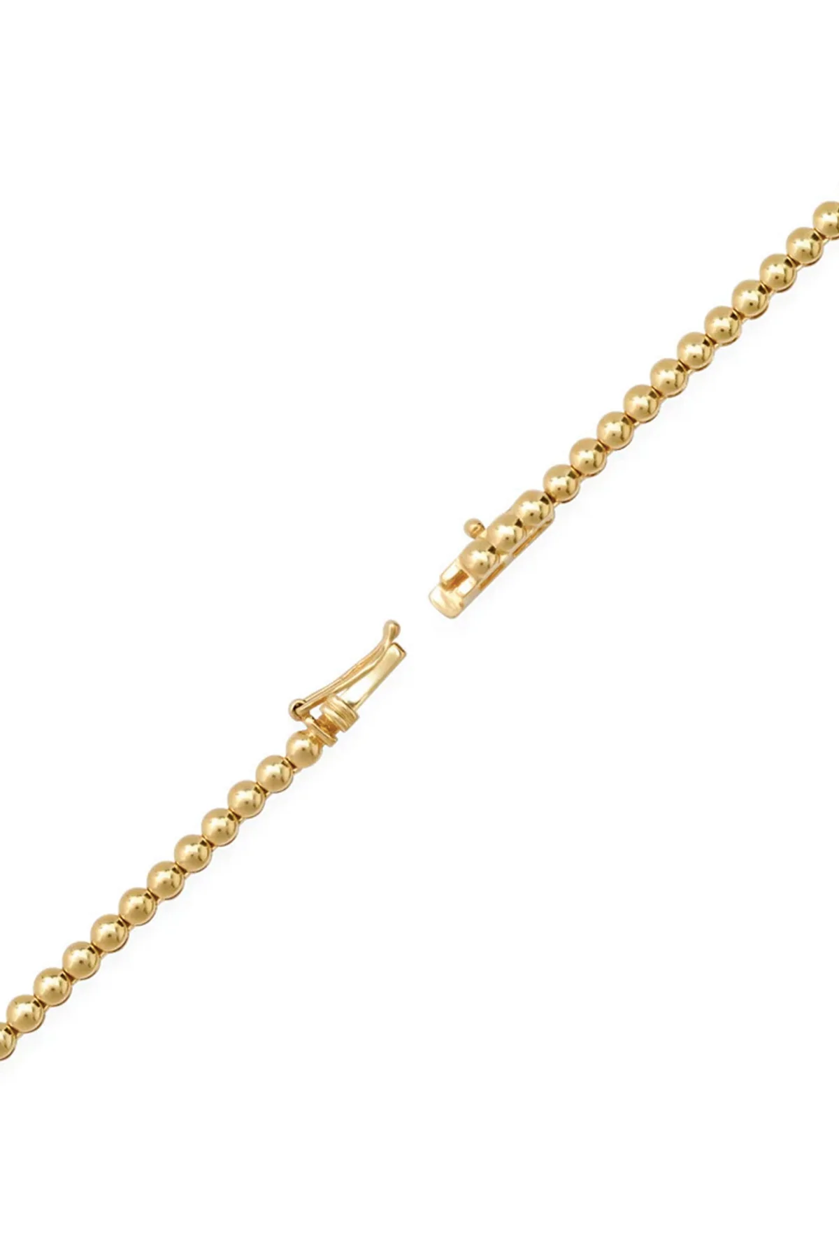 JENNIFER MEYER | GRADUATED DIAMOND TENNIS NECKLACE - Image 4