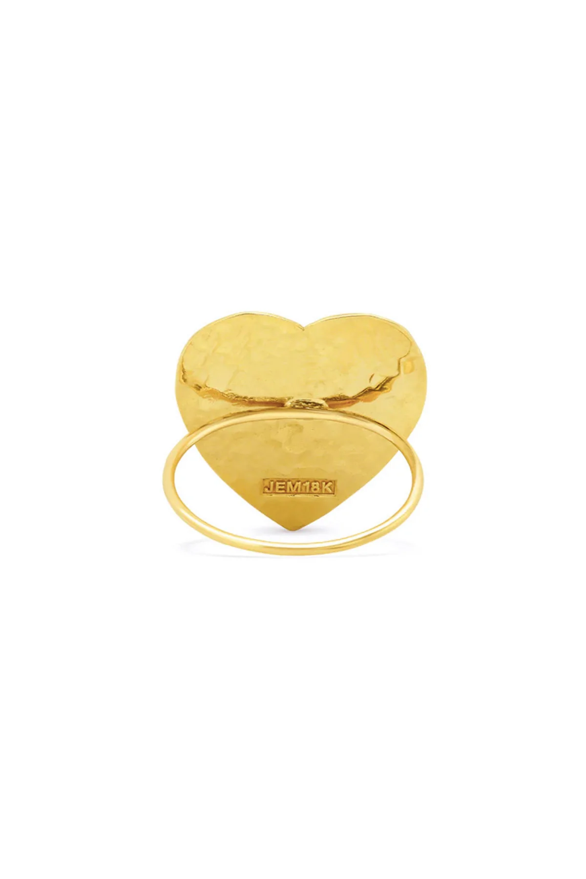 JENNIFER MEYER | HAMMERED HEART RING - Image 3
