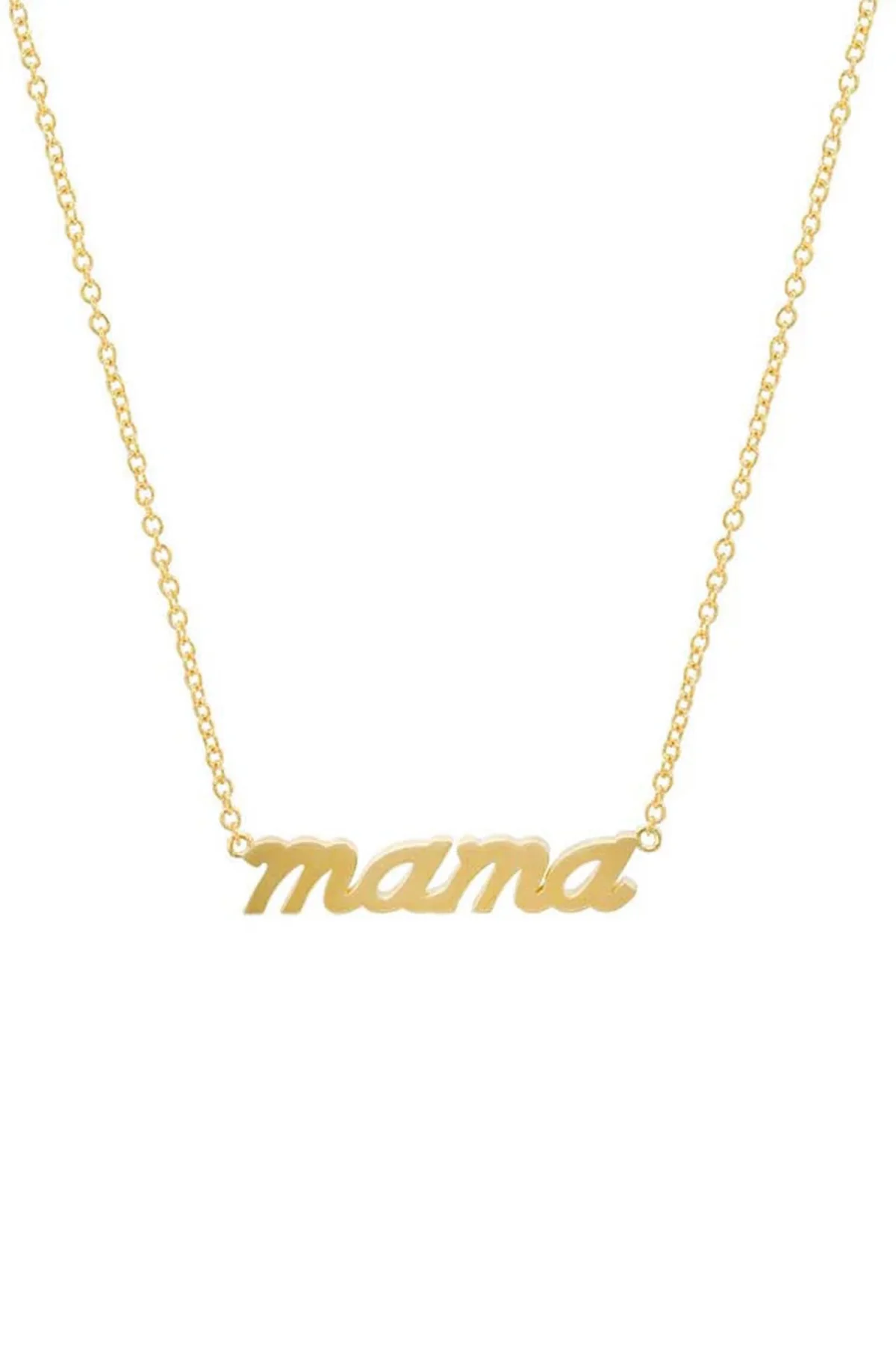 JENNIFER MEYER | MAMA SCRIPT NECKLACE