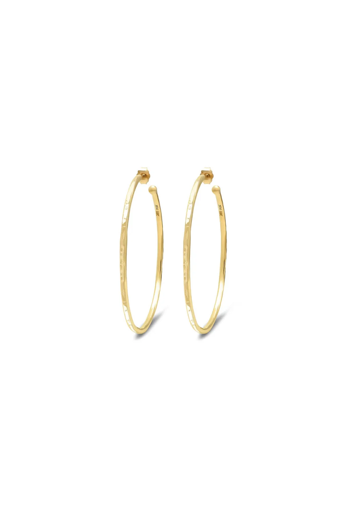 JENNIFER MEYER | MEDIUM HAMMERED HOOPS