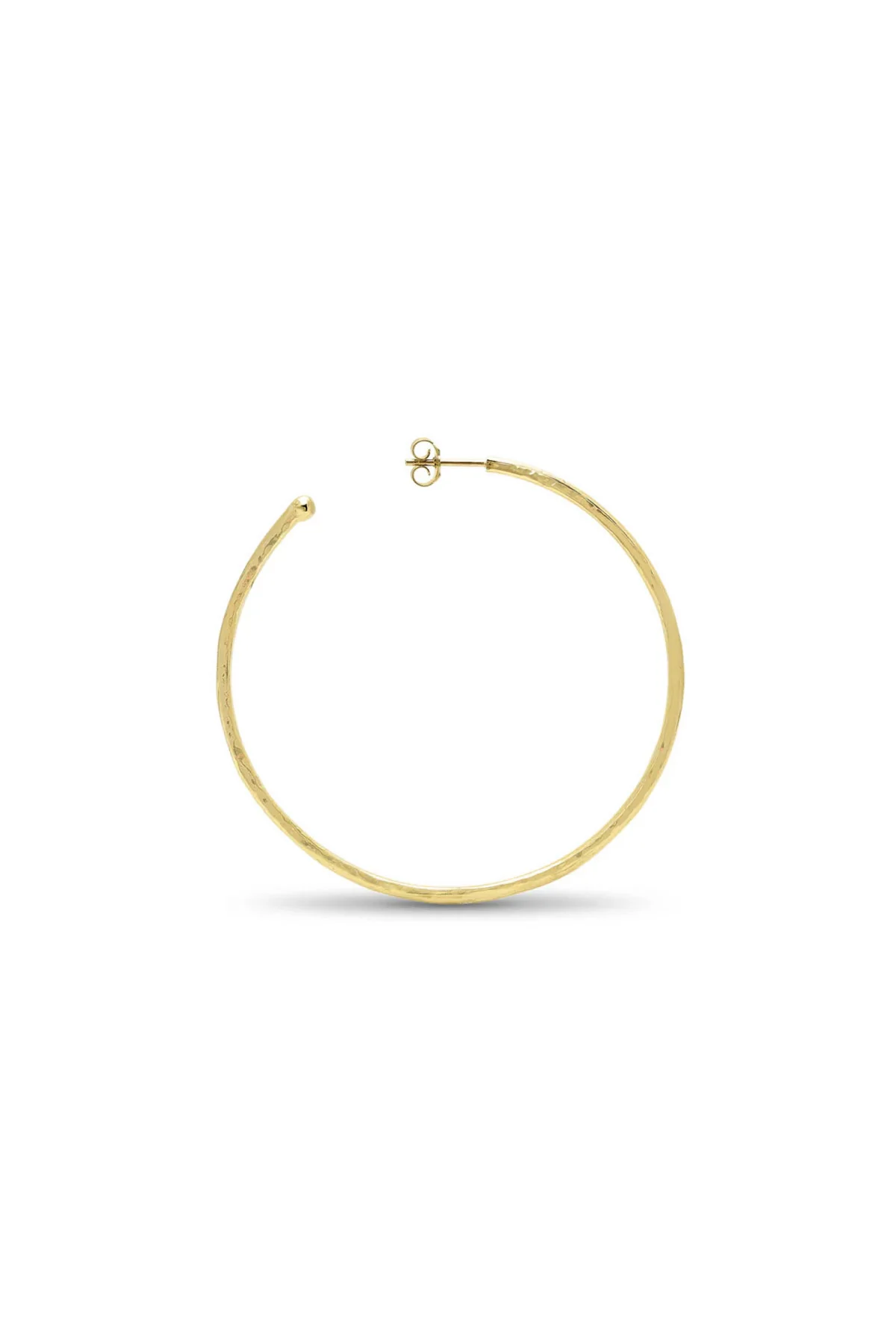 JENNIFER MEYER | MEDIUM HAMMERED HOOPS - Image 2