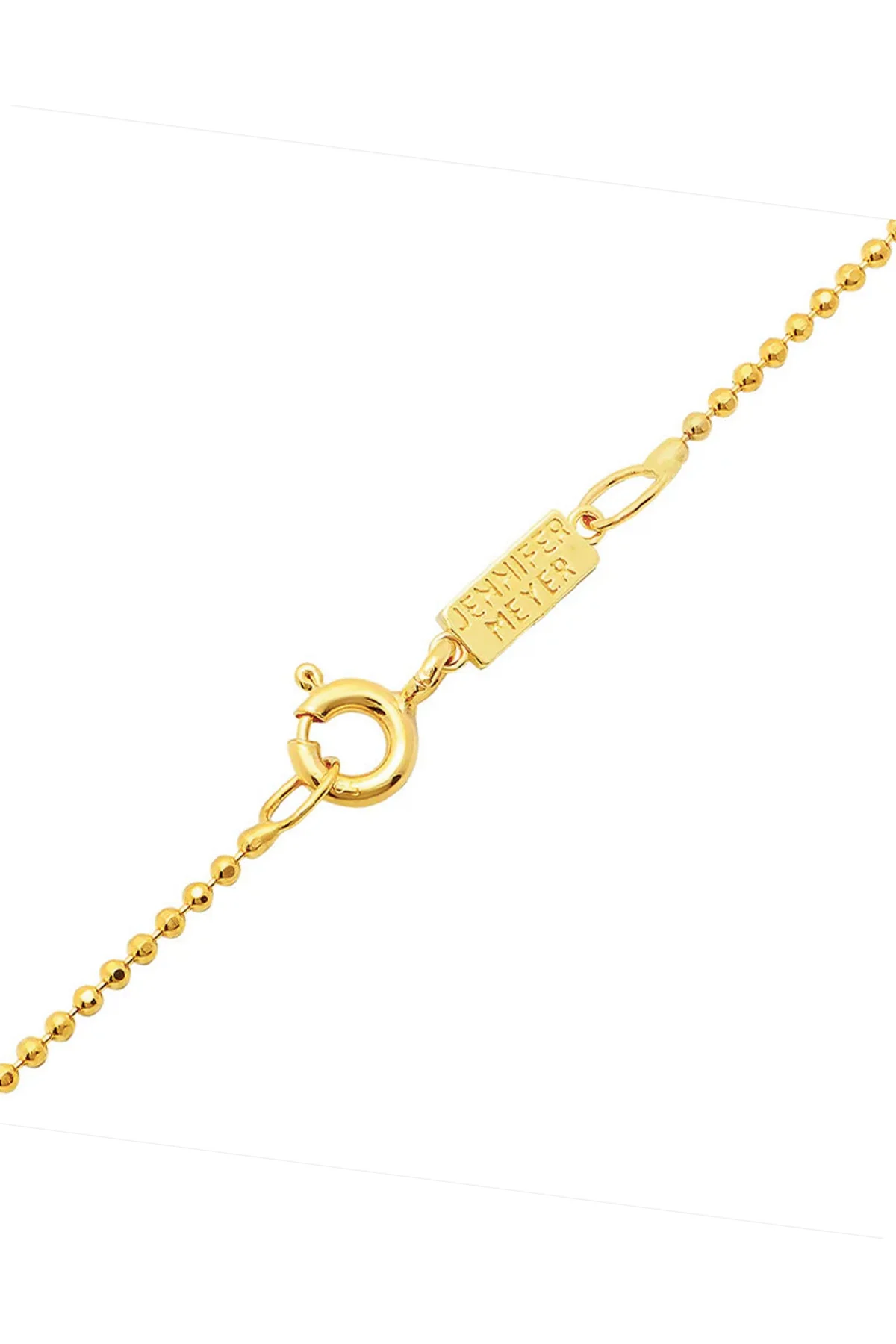JENNIFER MEYER | SMALL LEAF NECKLACE - Image 2