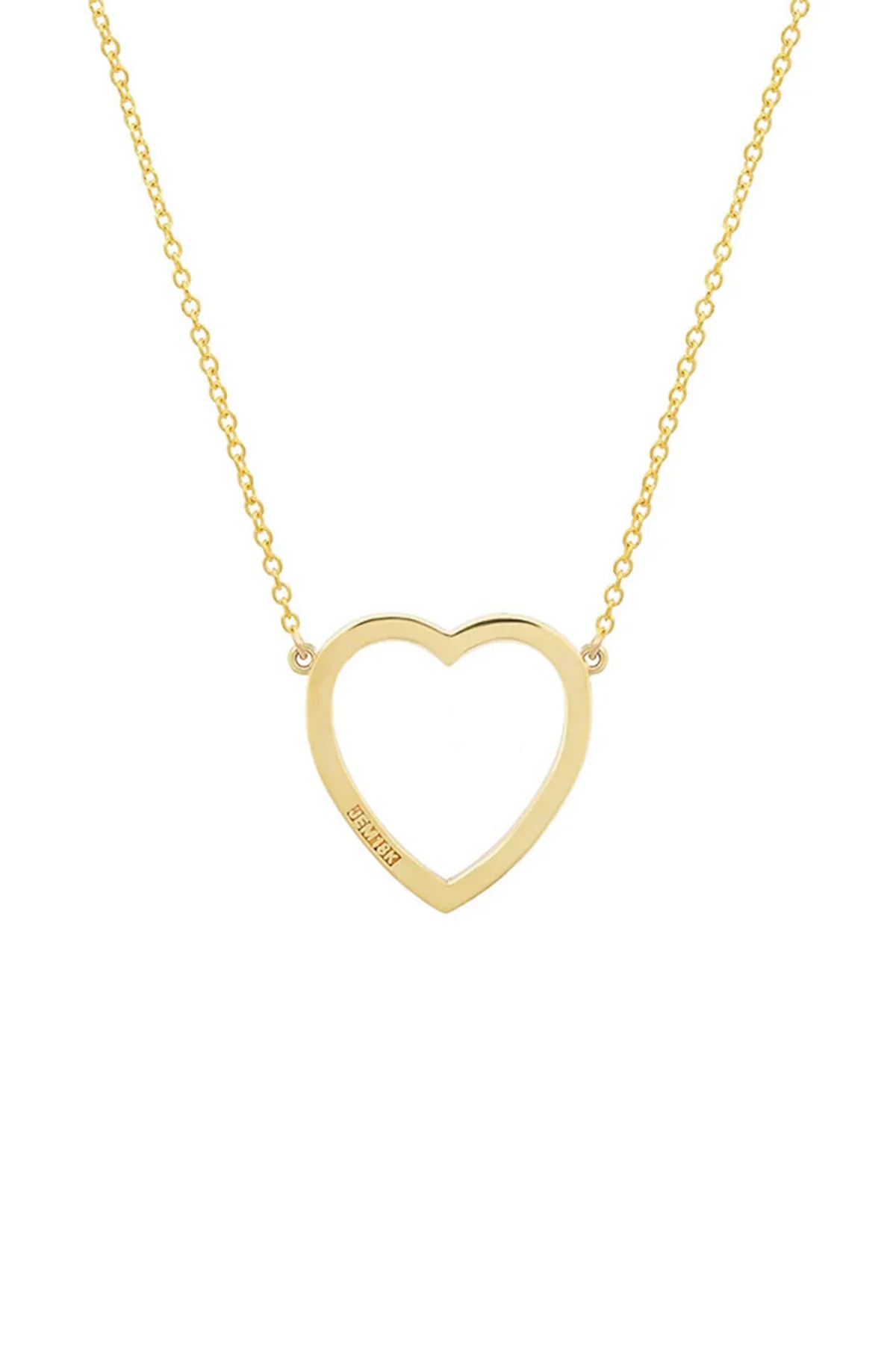 JENNIFER MEYER | TURQUOISE OPEN HEART NECKLACE - Image 2