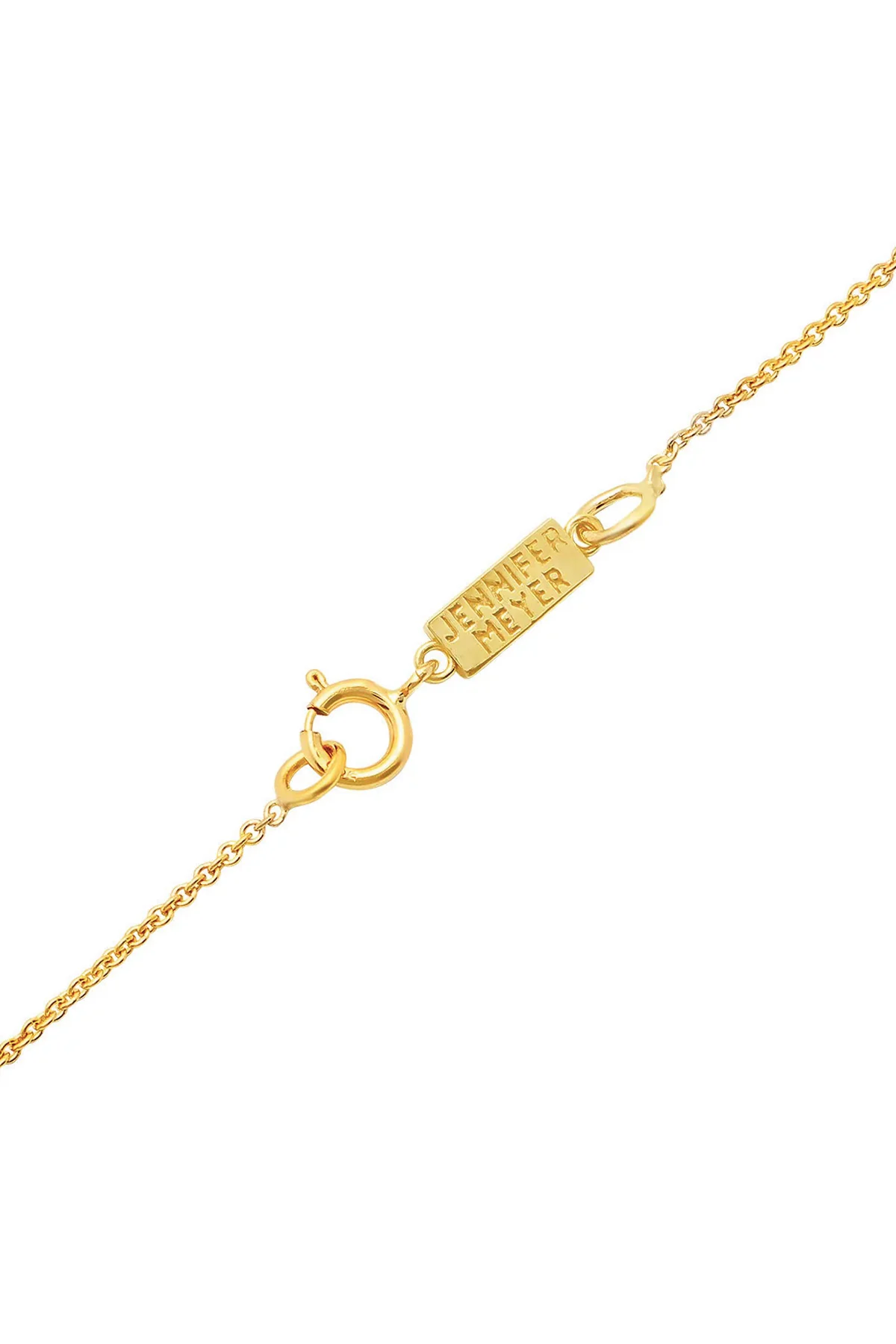 JENNIFER MEYER | TURQUOISE OPEN HEART NECKLACE - Image 3