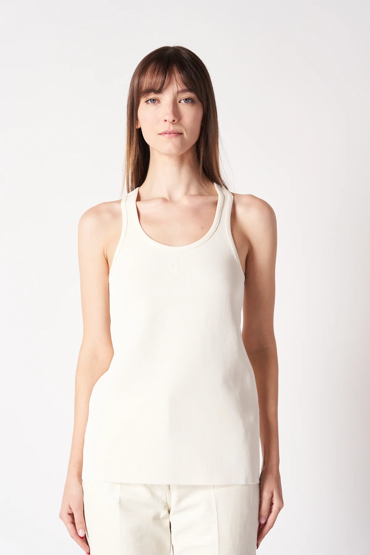 JIL SANDER | 3D MONOGRAM TANK TOP - Image 2