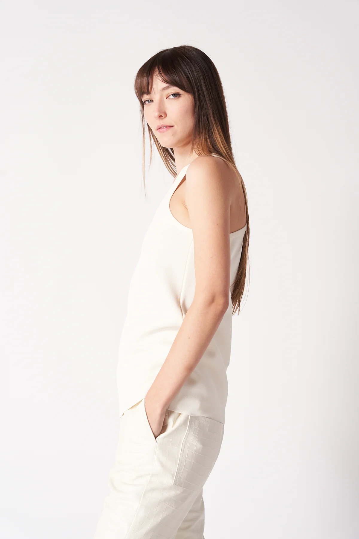 JIL SANDER | 3D MONOGRAM TANK TOP - Image 3