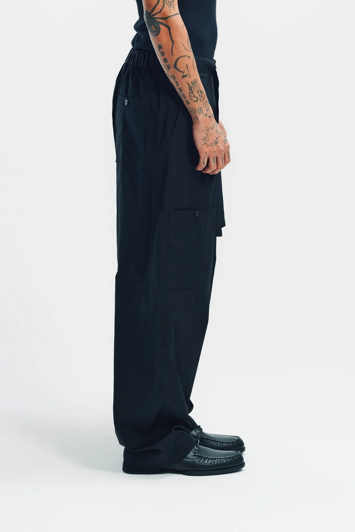 JIL SANDER | COTTON POPLIN CARGO TROUSERS - Image 5