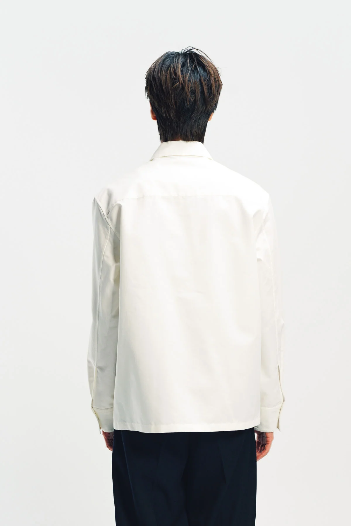 JIL SANDER | COTTON POPLIN ZIP-UP SHIRT - Image 4