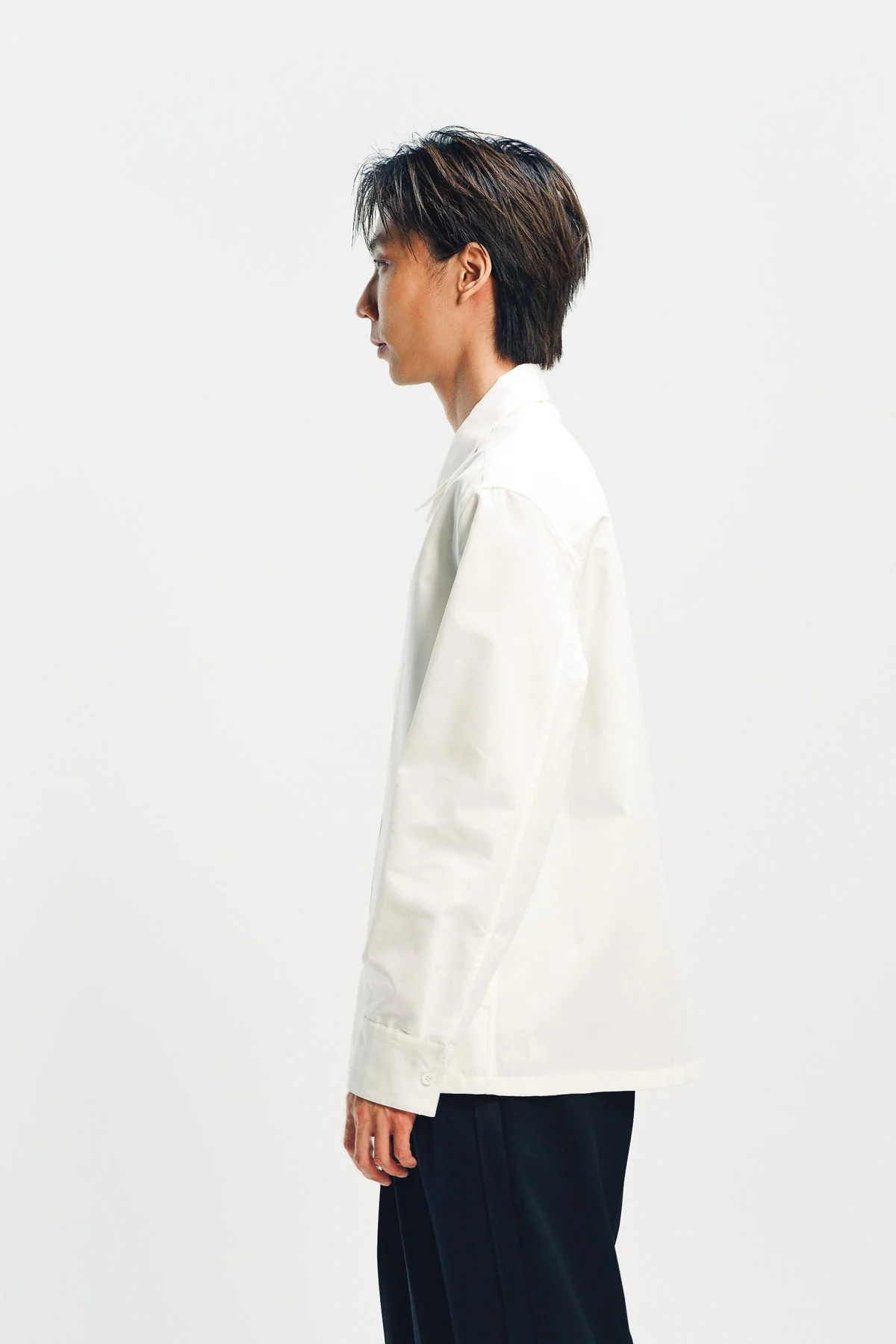 JIL SANDER | COTTON POPLIN ZIP-UP SHIRT - Image 5