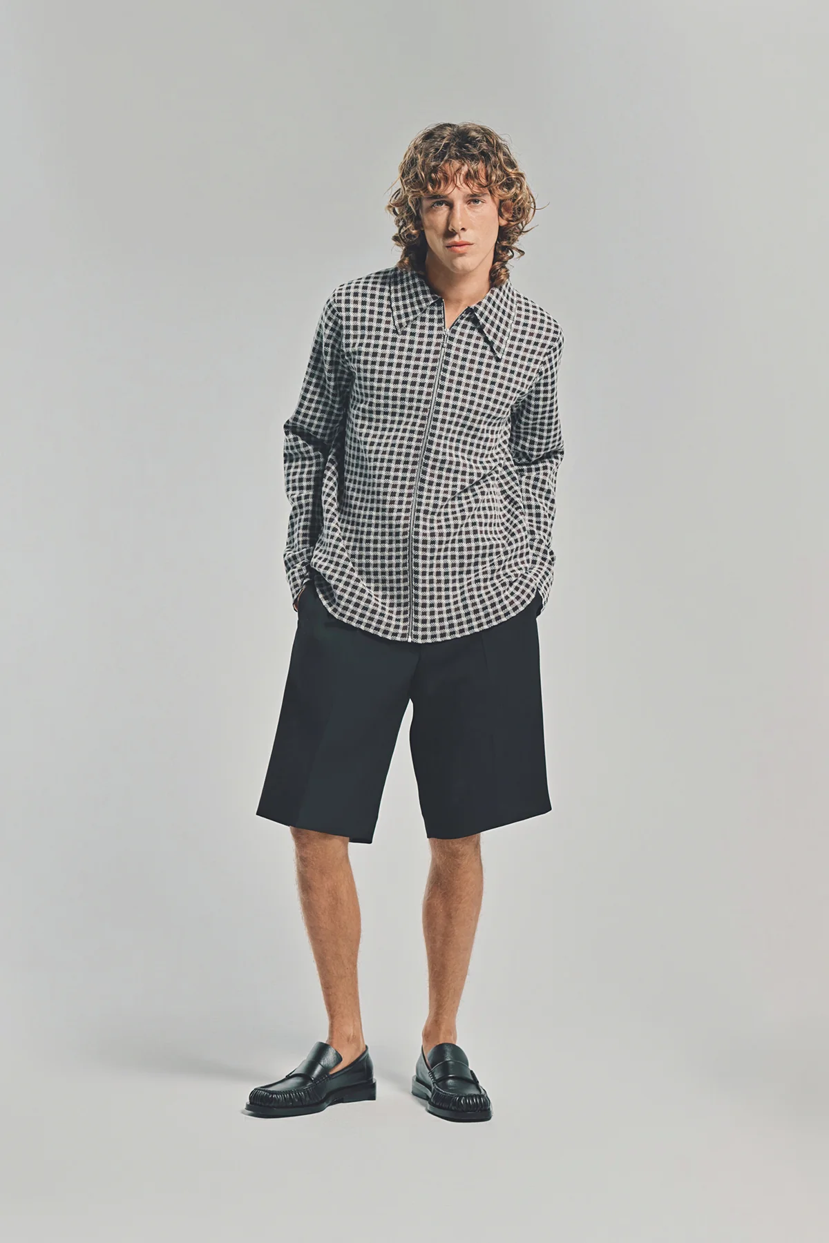 JIL SANDER | CREASE WOOL SHORTS