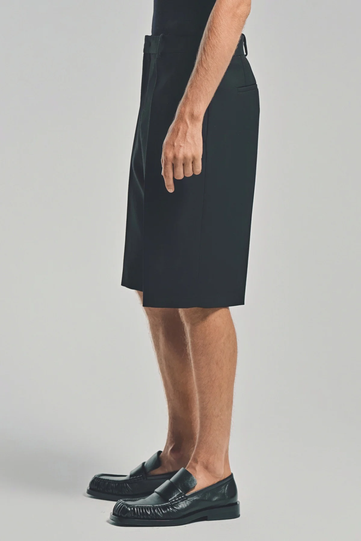 JIL SANDER | CREASE WOOL SHORTS - Image 3