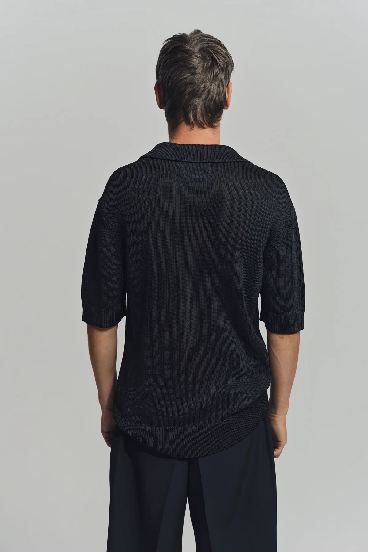 JIL SANDER | CROCHET FLOWER POLO - Image 4