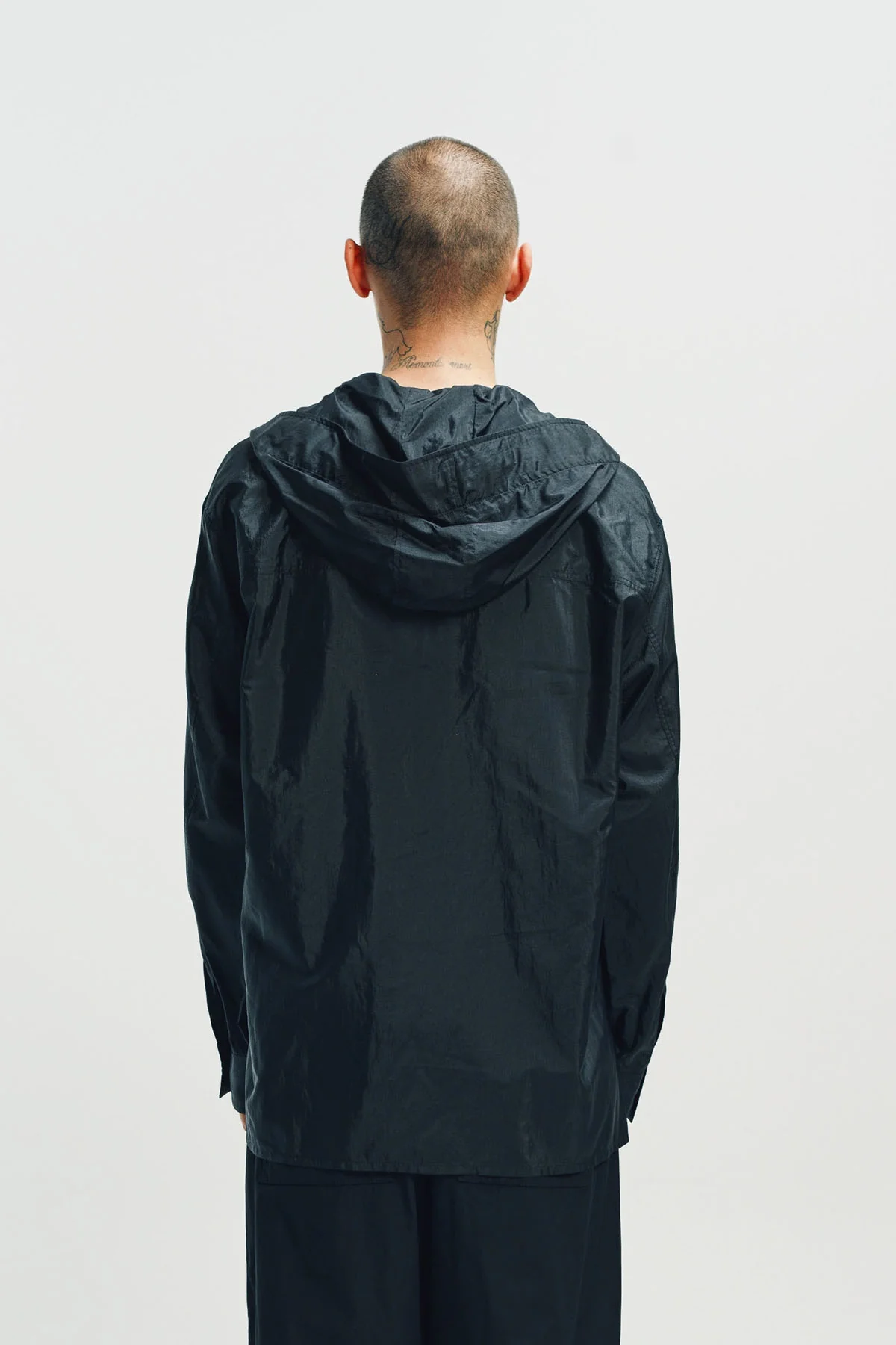 JIL SANDER | HOODED LONG SLEEVE SHIRT - Image 4