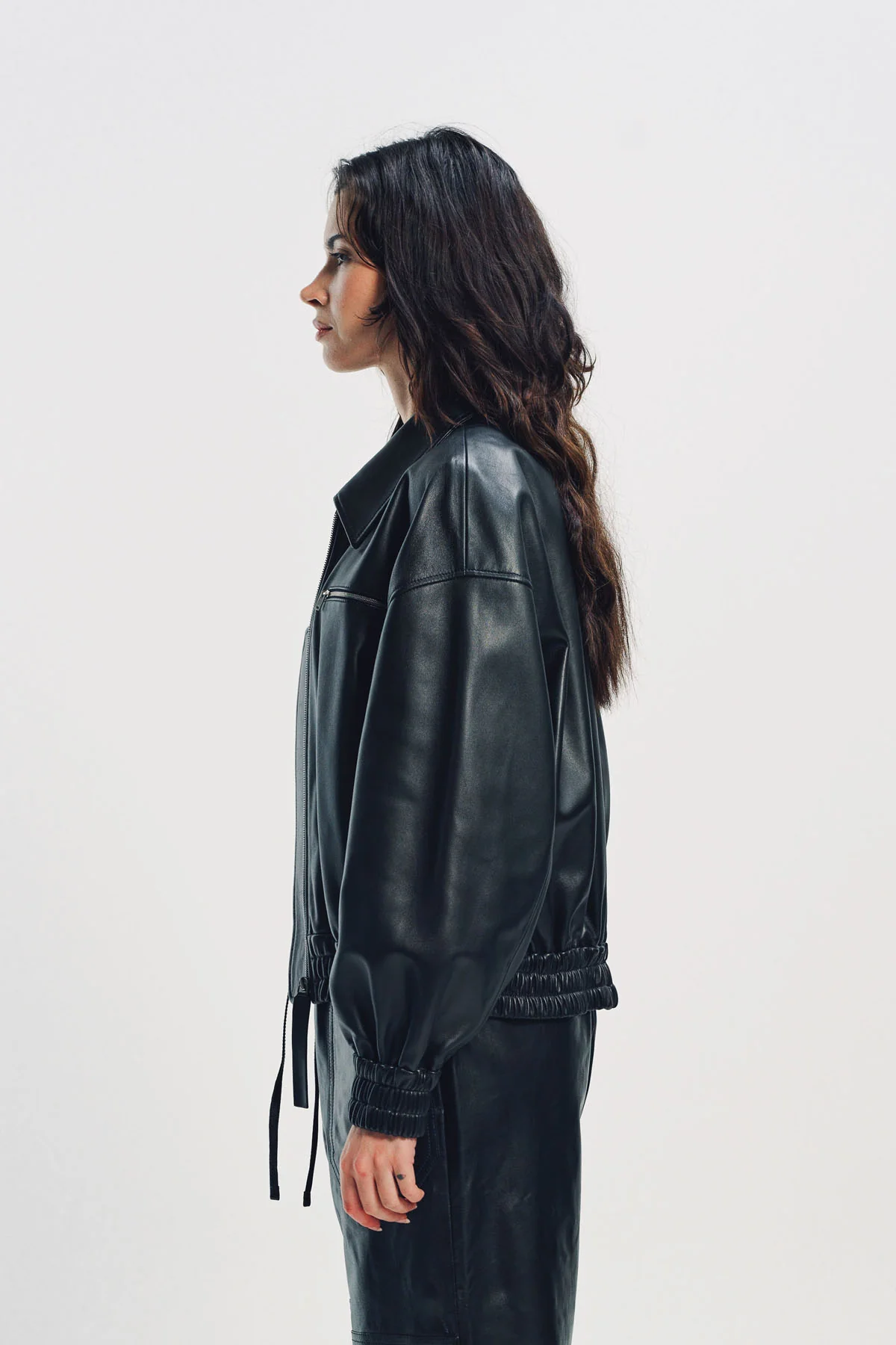 JIL SANDER | LEATHER BLOUSON - Image 5