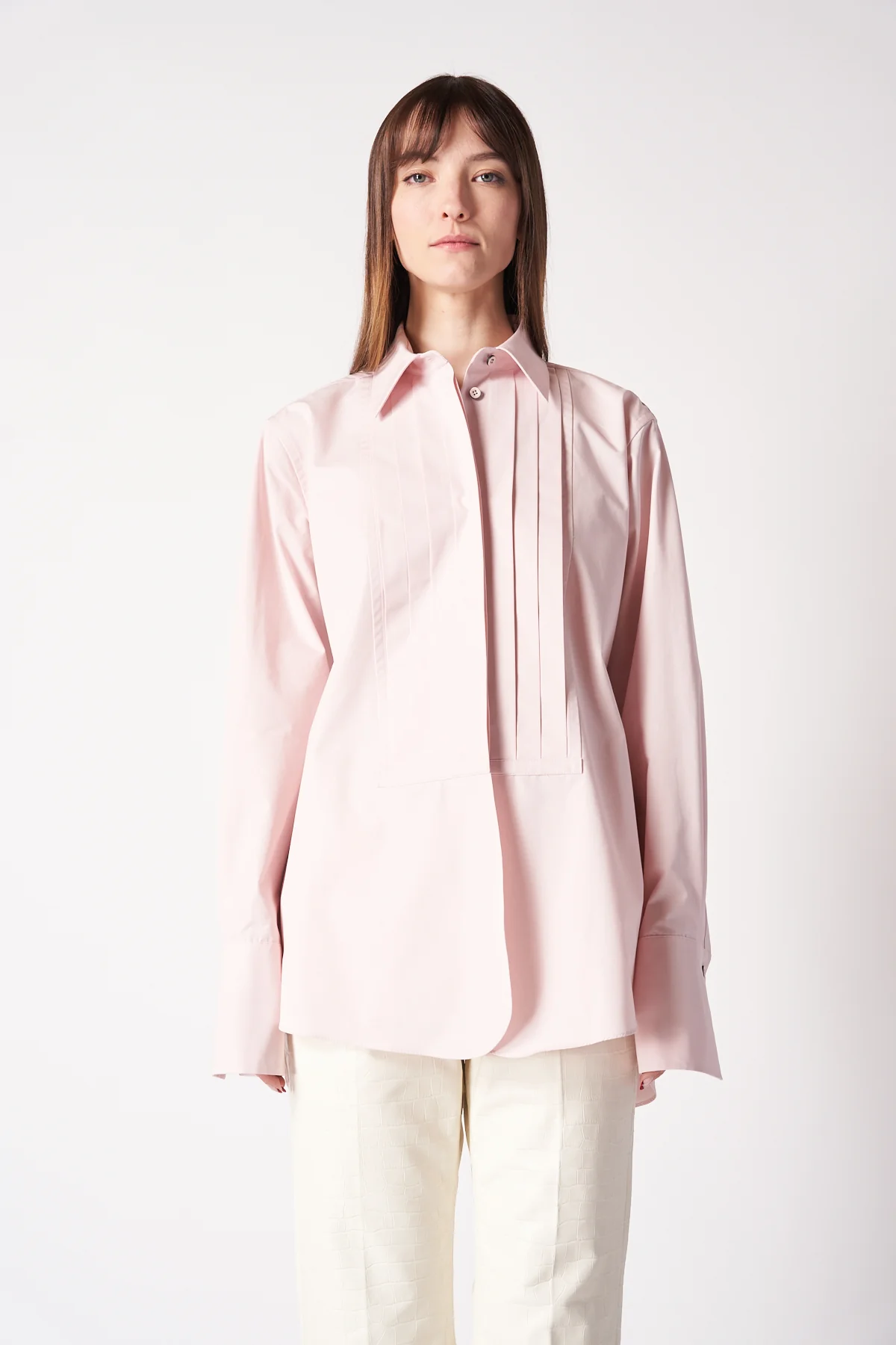 JIL SANDER | LONG SLEEVE TUXEDO SHIRT - Image 2
