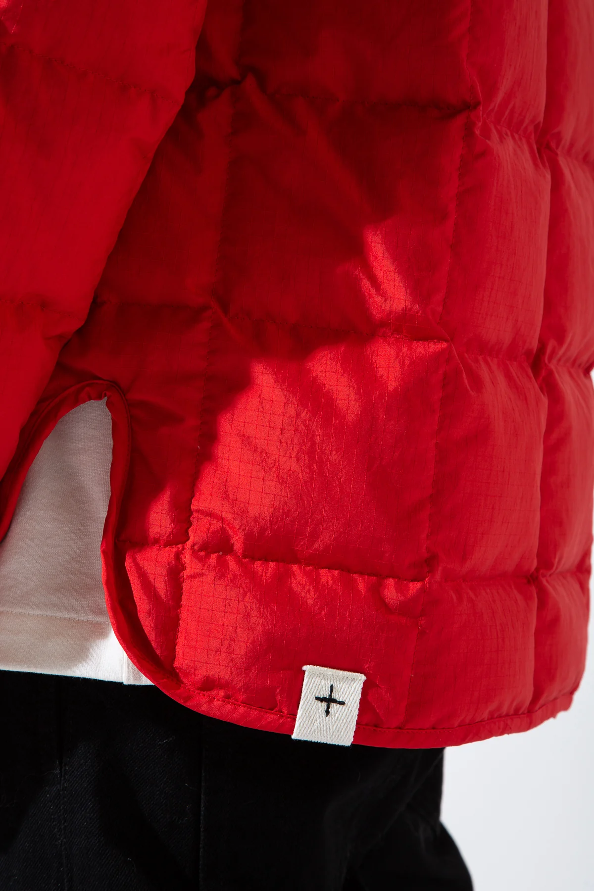 JIL SANDER | RECYCLE RIPSTOP RED JACKET - Image 4
