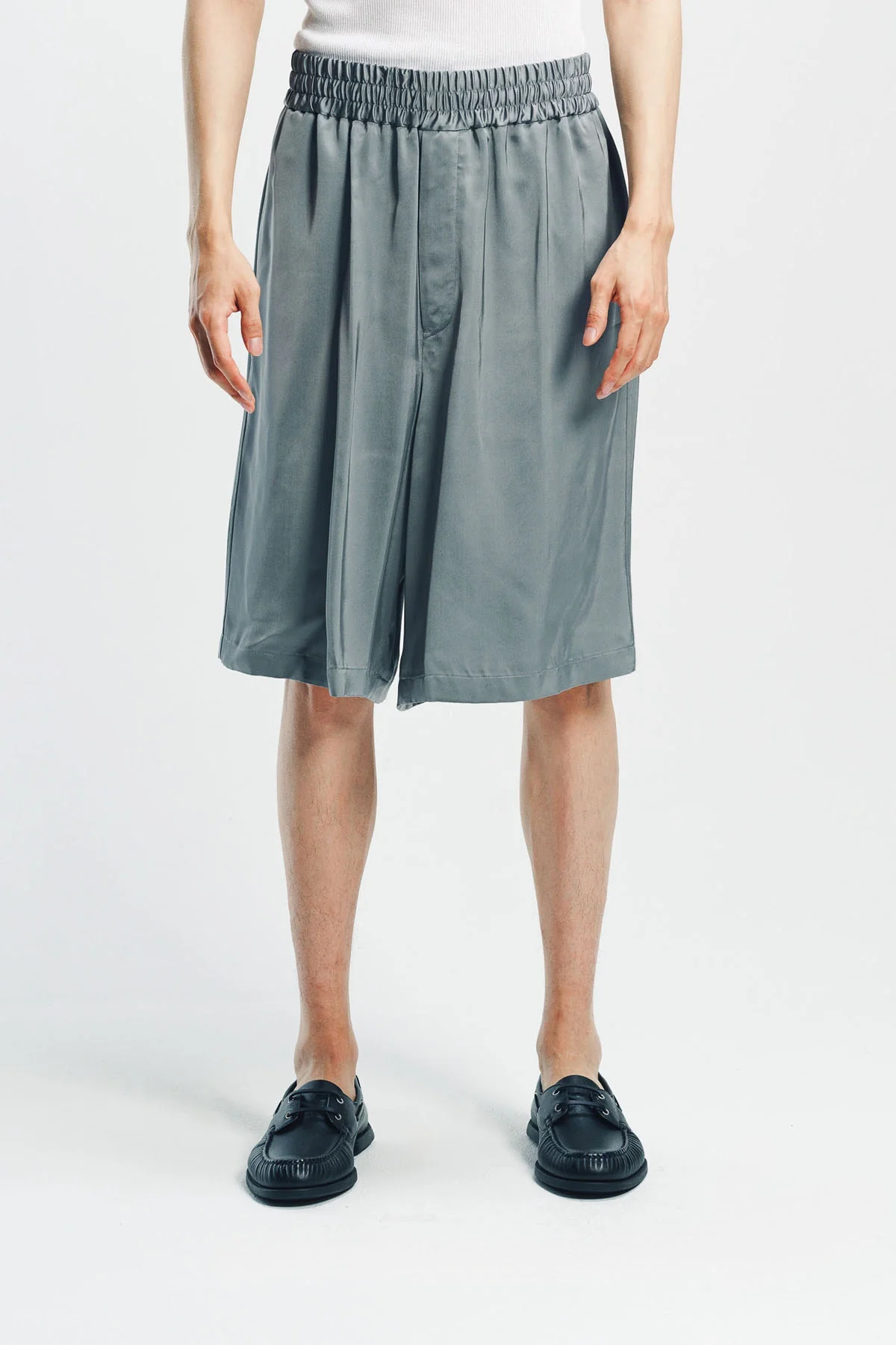 JIL SANDER | SATIN SHORTS - Image 2
