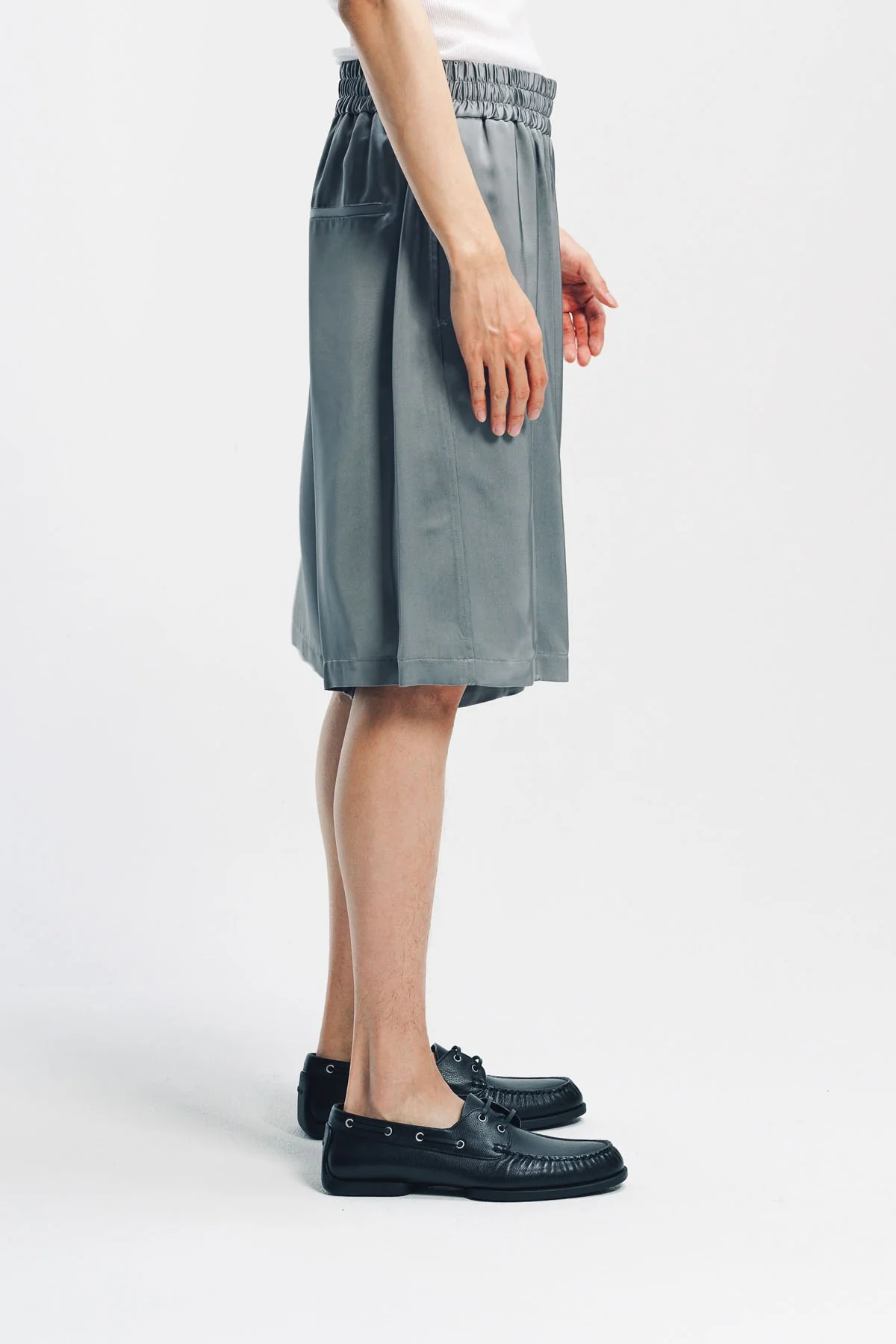 JIL SANDER | SATIN SHORTS - Image 3