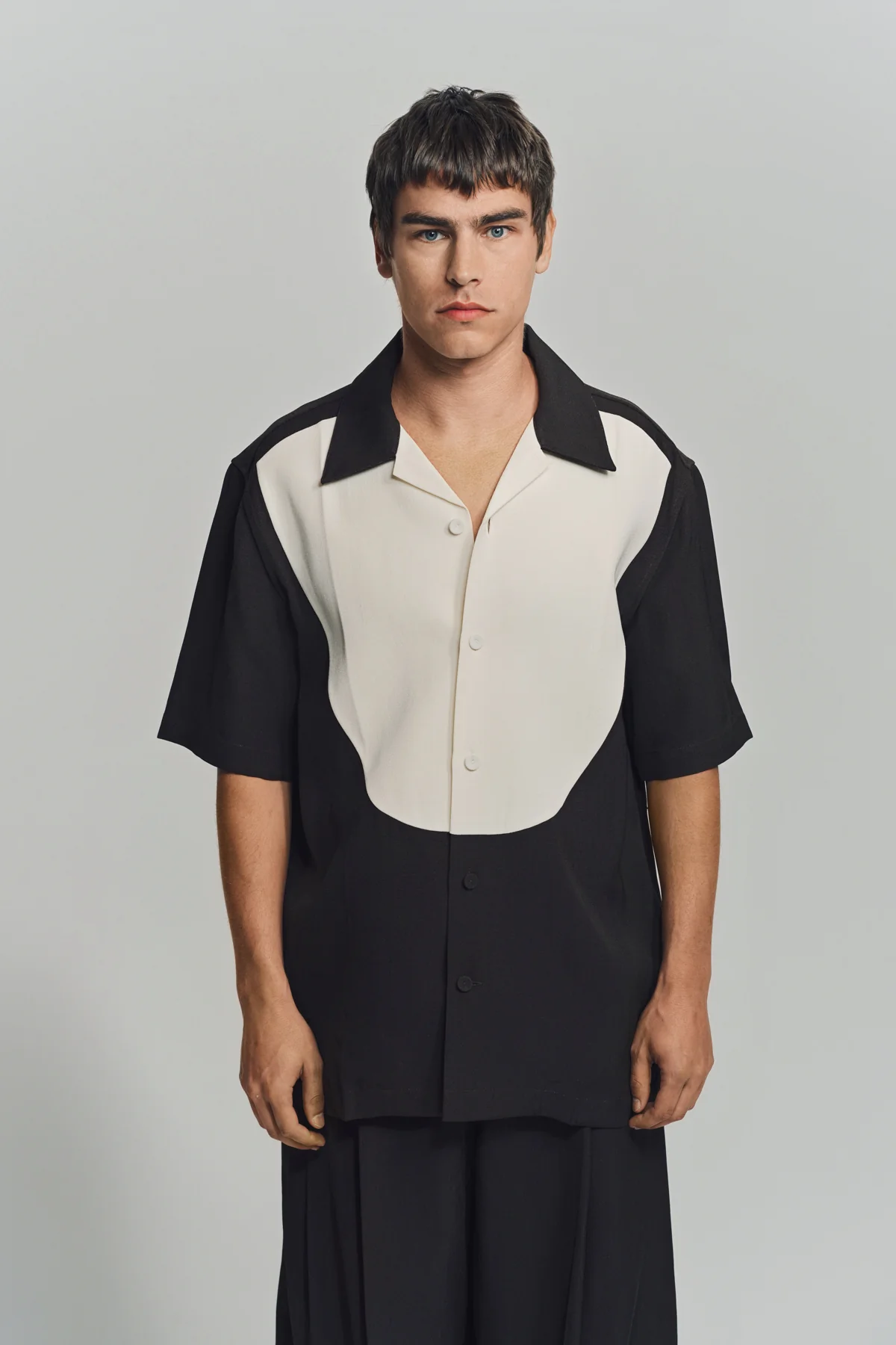JIL SANDER | SILK BLEND SHORT SLEEVE SHIRT - Image 2