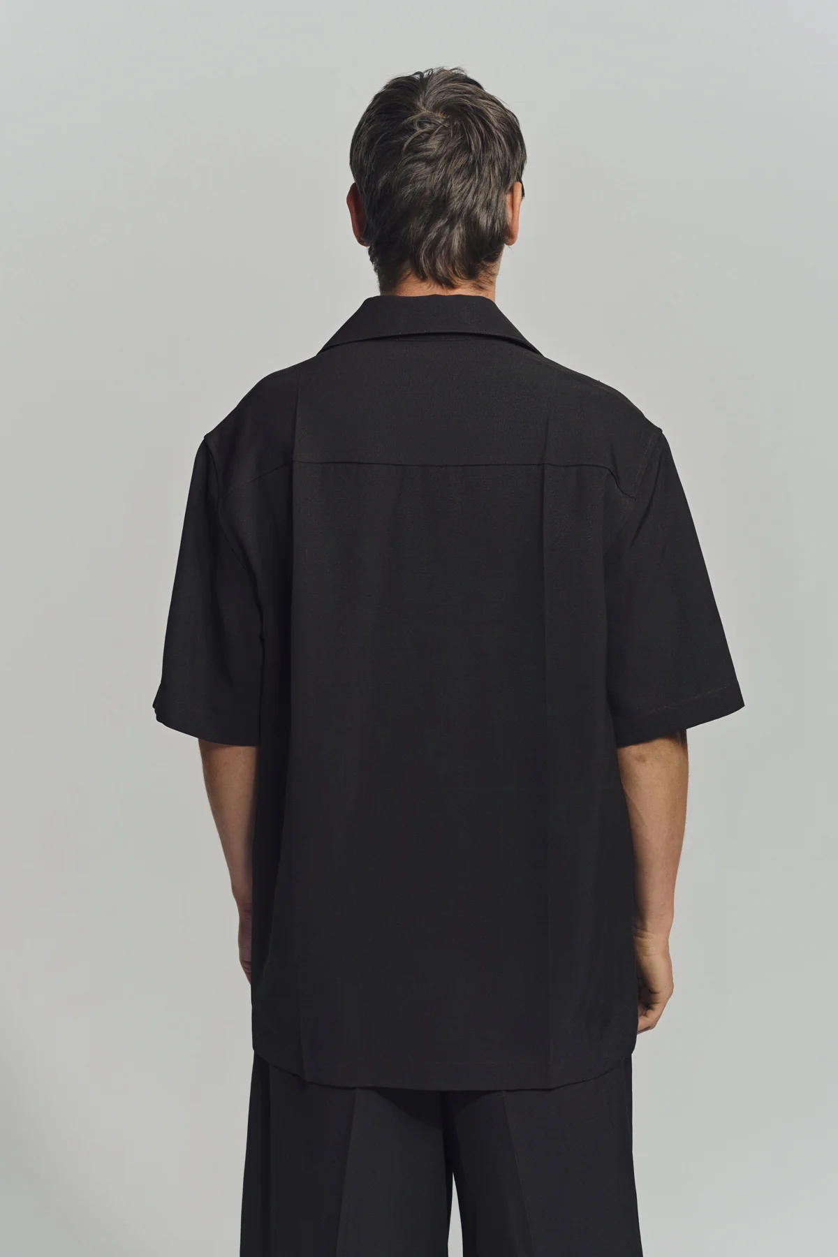 JIL SANDER | SILK BLEND SHORT SLEEVE SHIRT - Image 4