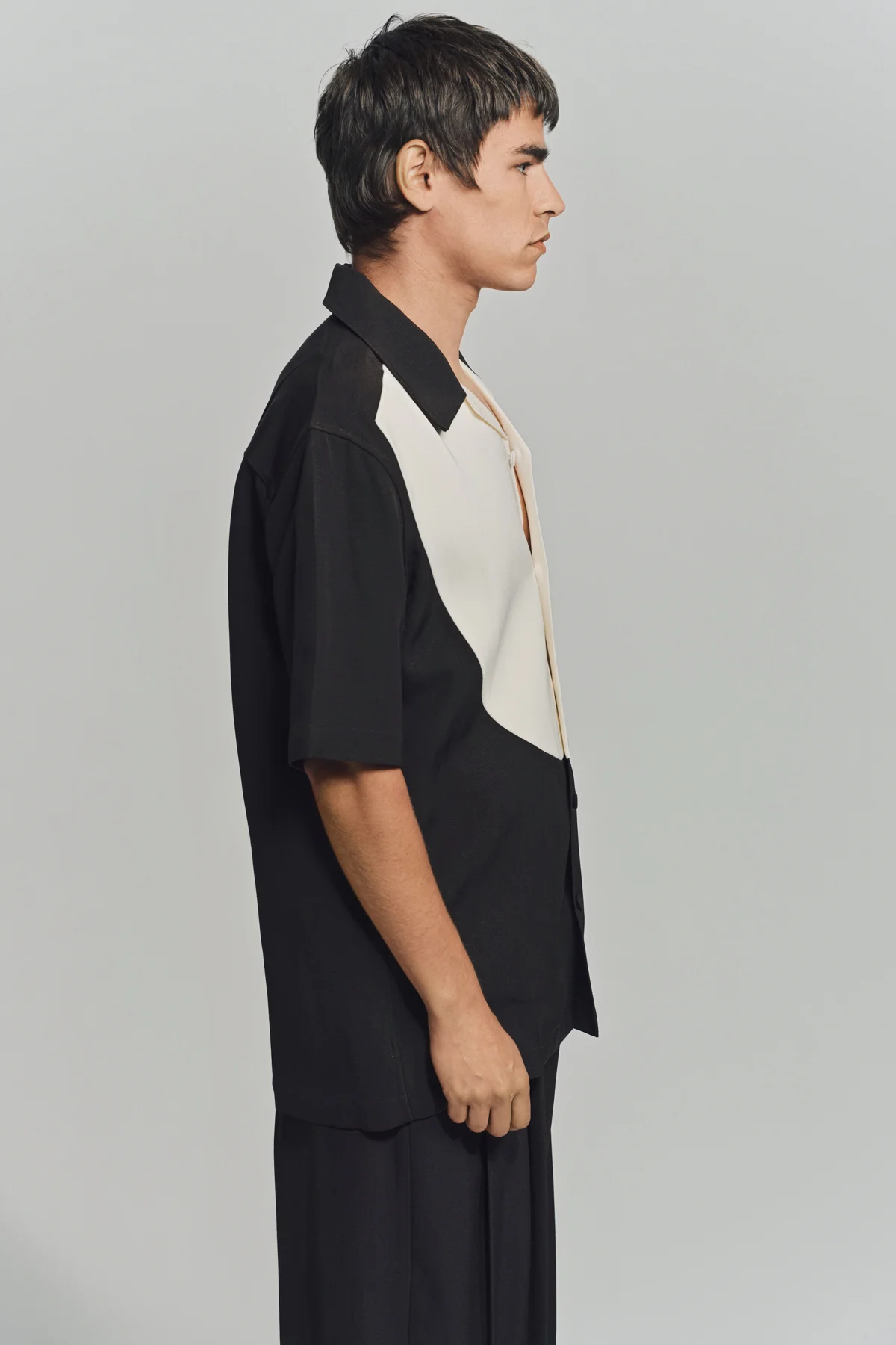 JIL SANDER | SILK BLEND SHORT SLEEVE SHIRT - Image 5