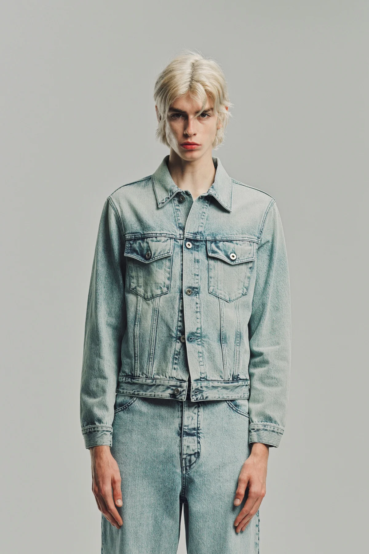 JIL SANDER | TREATED JEAN JACKET - Image 2