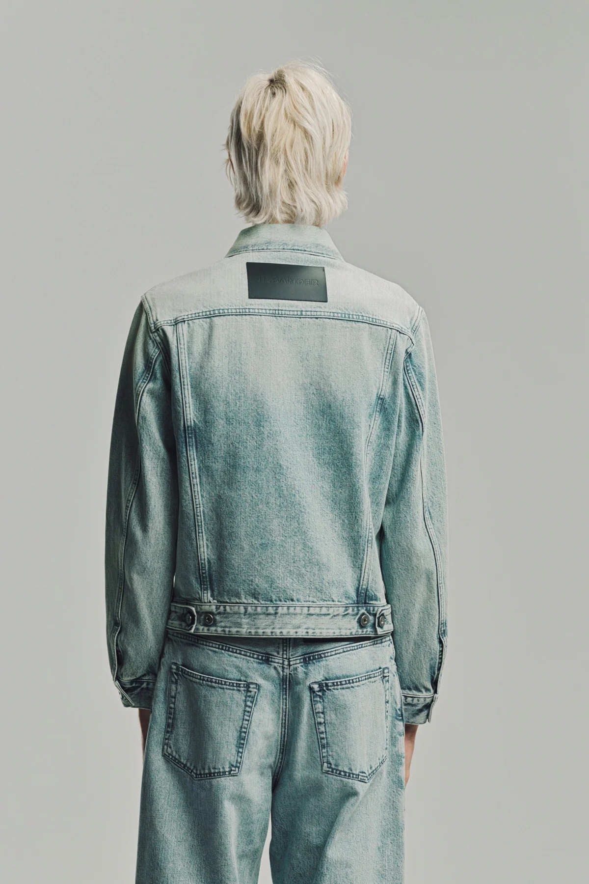 JIL SANDER | TREATED JEAN JACKET - Image 4