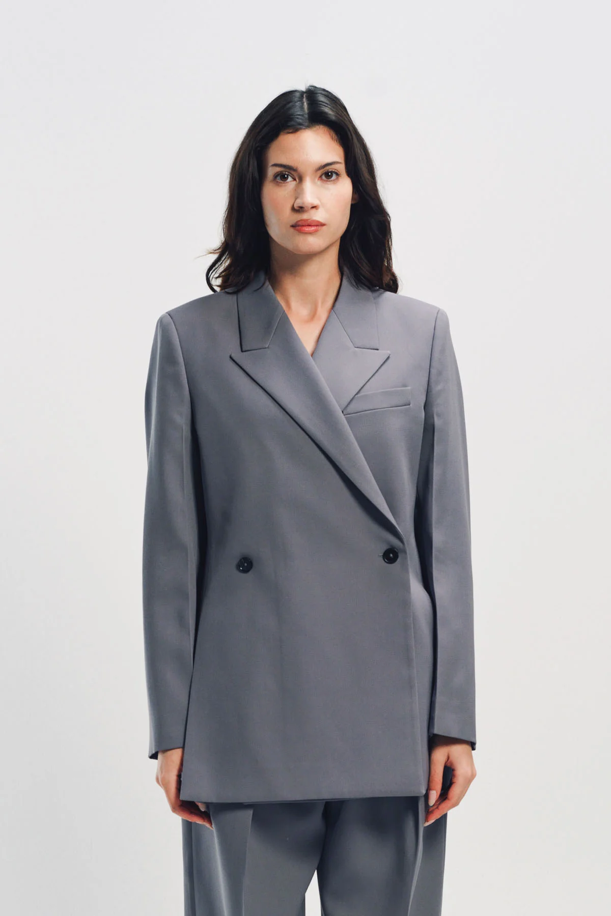 JIL SANDER | WOOL DOUBLE BREASTED BLAZER - Image 2