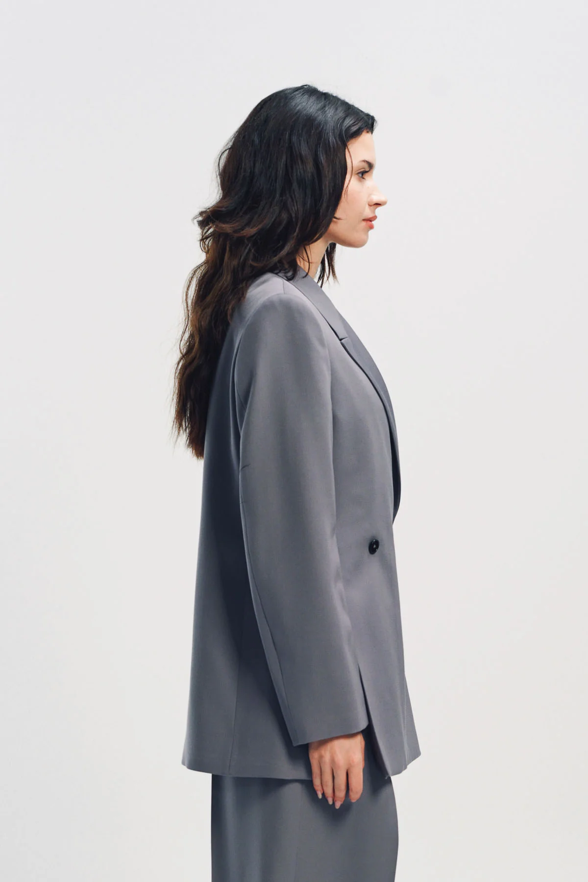 JIL SANDER | WOOL DOUBLE BREASTED BLAZER - Image 3