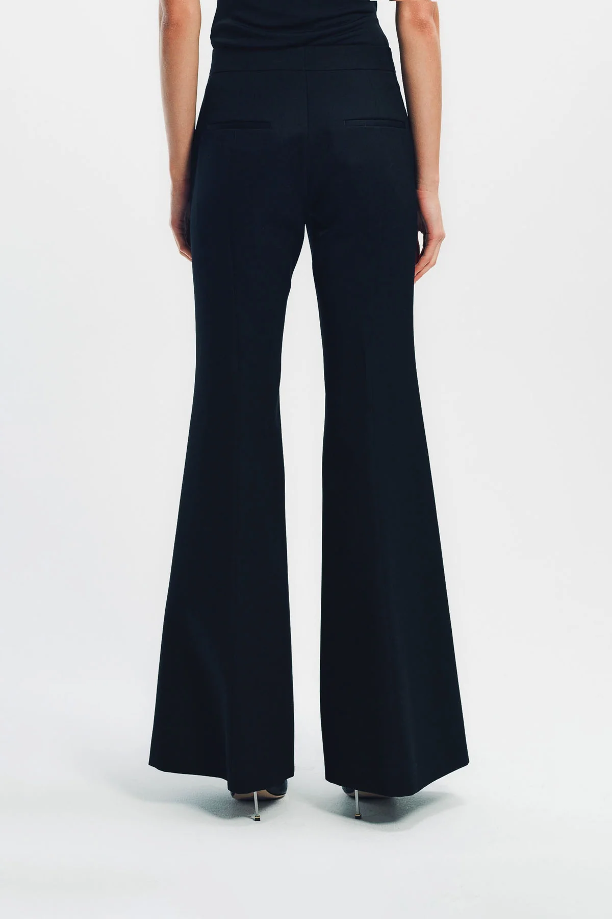 JIL SANDER | WOOL FLARED TROUSERS - Image 4